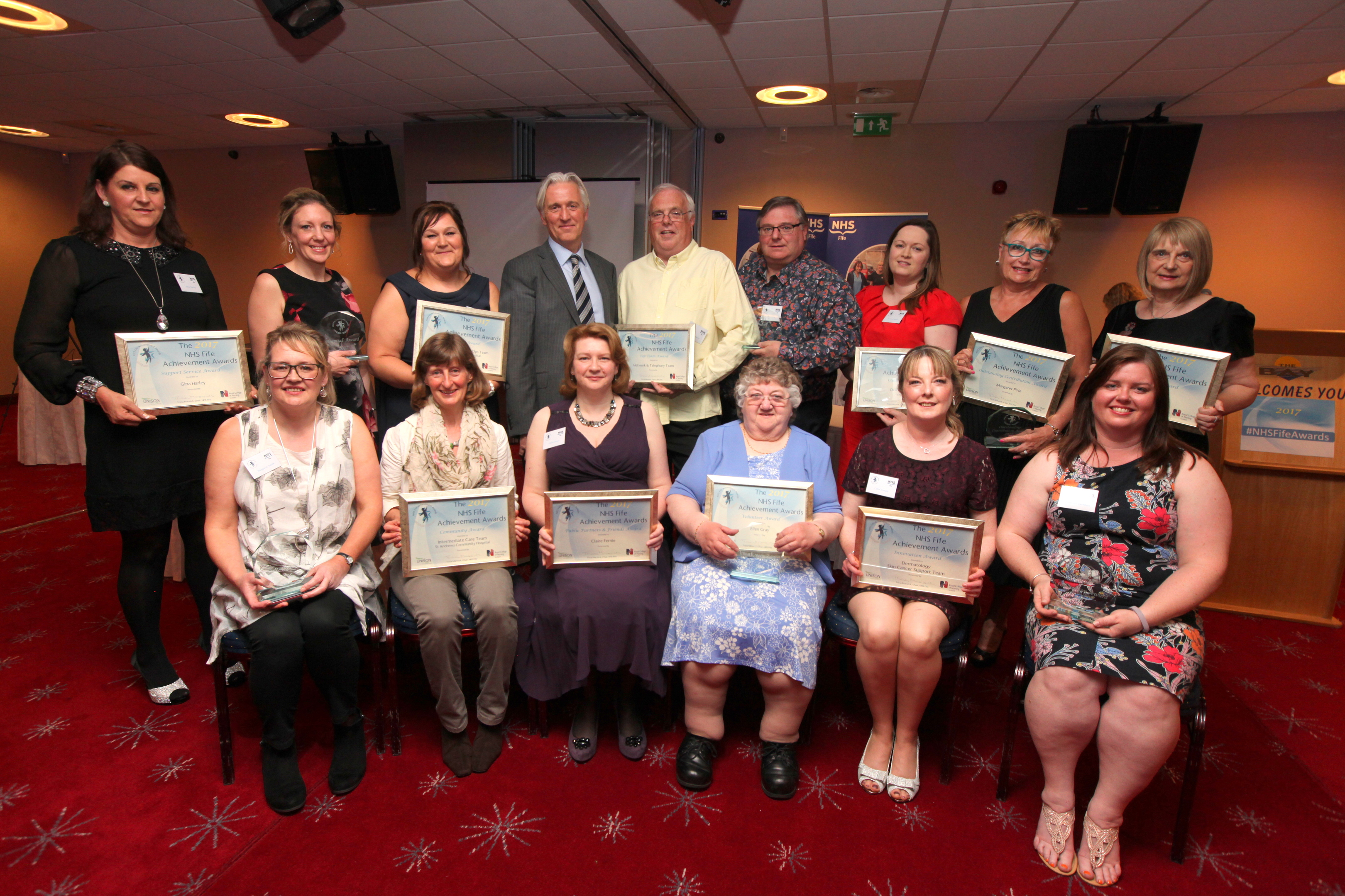 Some of the NHS award winners