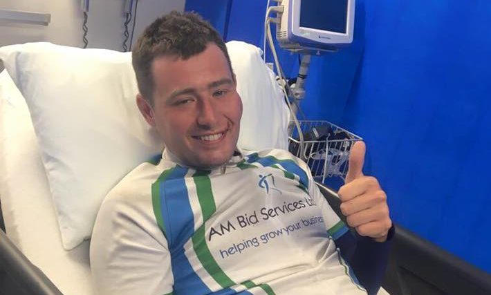 Josh Quigley recovering at Perth Royal Infirmary