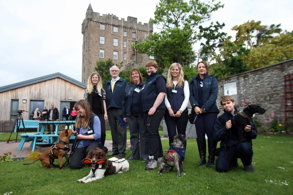 Some of the group from Paws for Progress. Tuesday, 30th May, 2017.