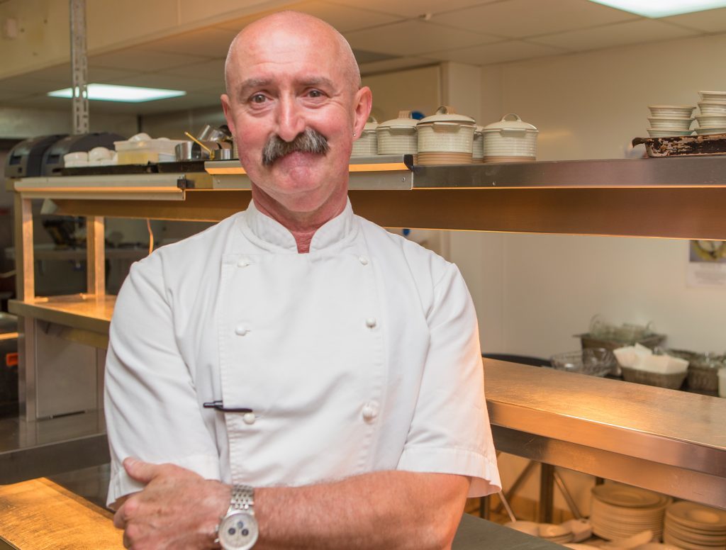 Tony Borthwick, executive chef at the Rusacks, St Andrews.