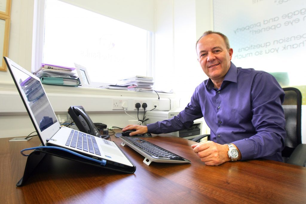 Ex-Clydesdale Bank manager Mike Begg now runs Beat the Banks in Dundee