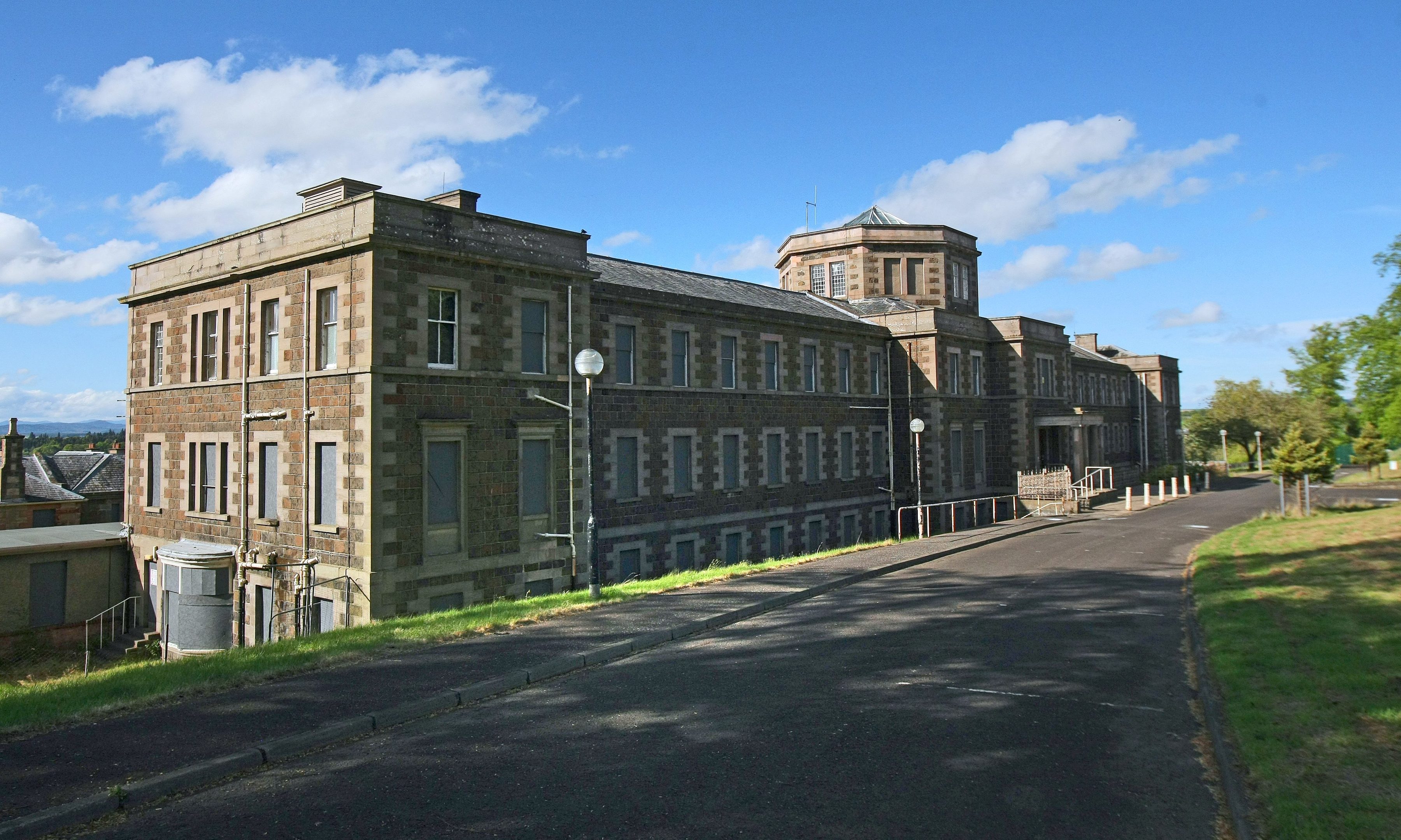 The old Murray Royal hospital.