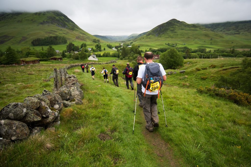 The Yomp is a great fun, but gruelling, event!