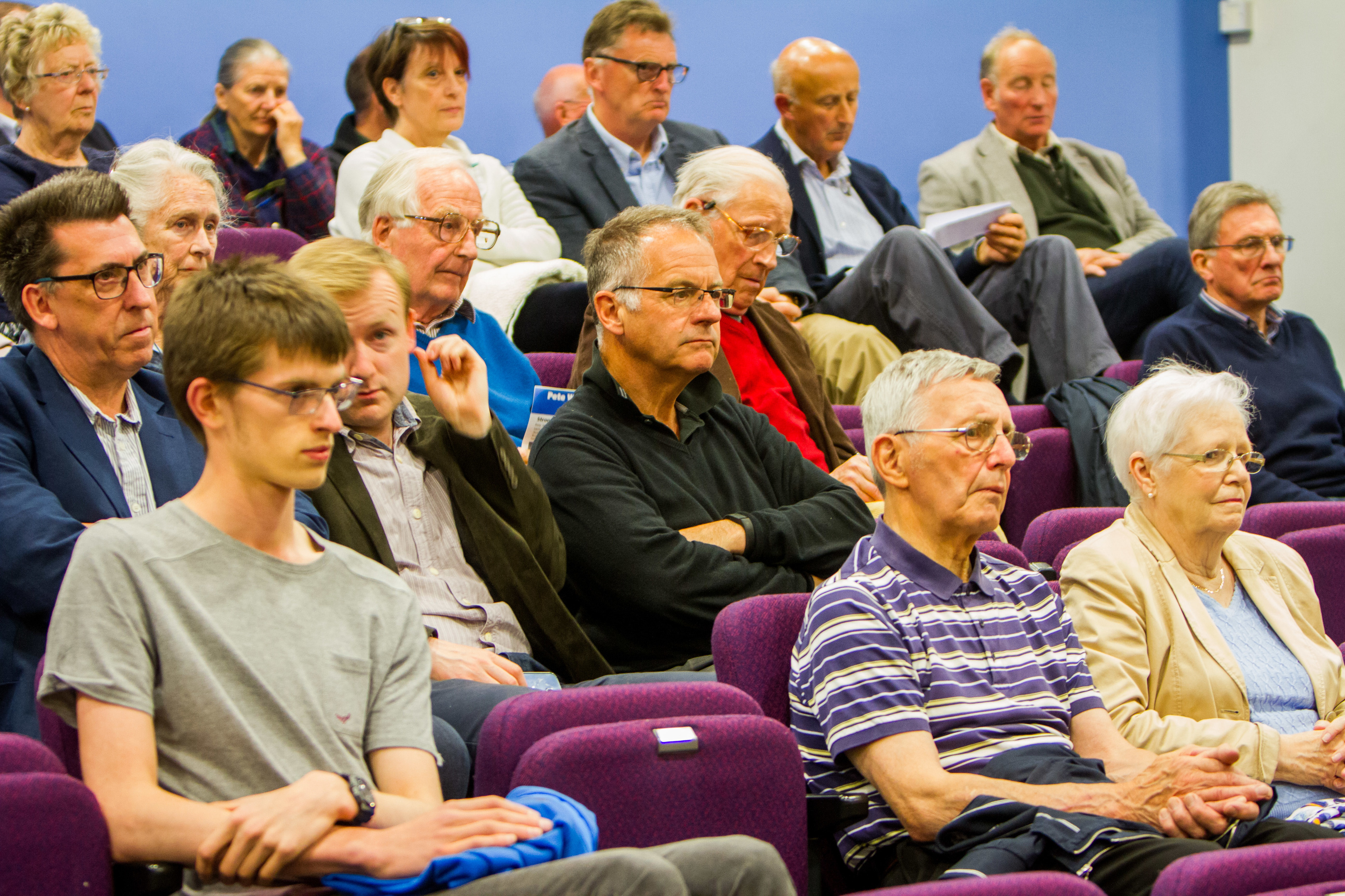 Some of the audience at The Courier's Perth hustings.