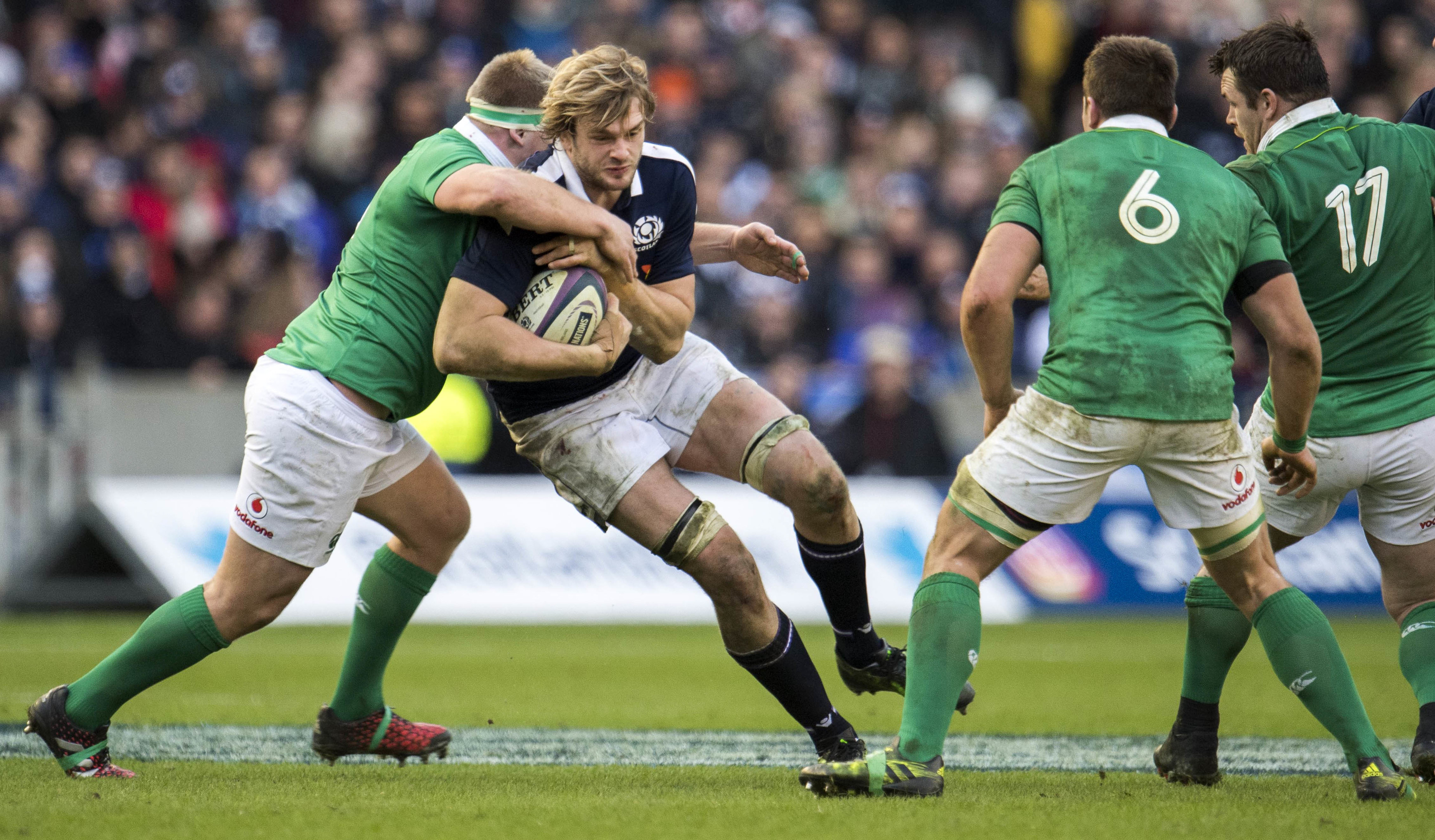 Key man Richie Gray is out of Scotland's summer tour.