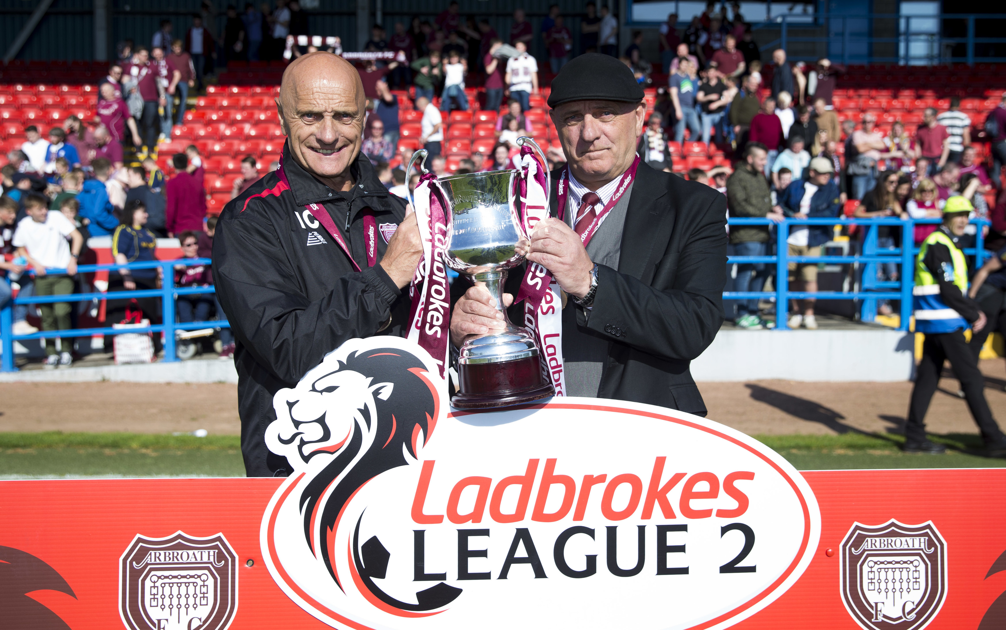 Arbroath were crowned champions last weekend.