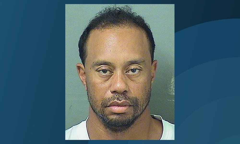 The photograph issued by Palm Beach County Sheriff's Office of Tiger Woods, who has blamed an "unexpected reaction" to prescription medicine for his driving under the influence arrest.