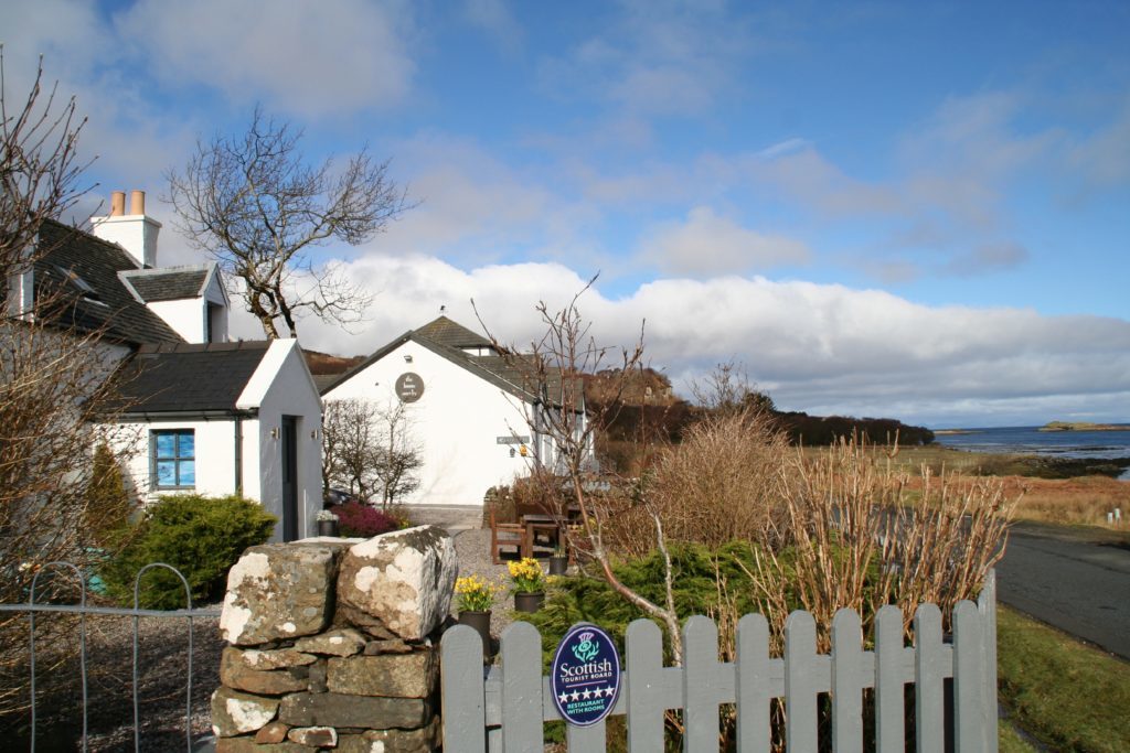 The legendary Three Chimneys on Skye.