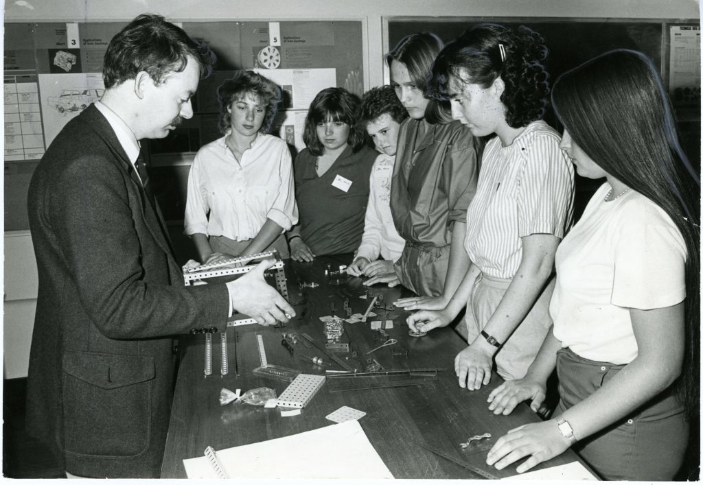Inisght 84, a conference aimed at encouraging young women to seek careers in engineering began at Dundee University. 