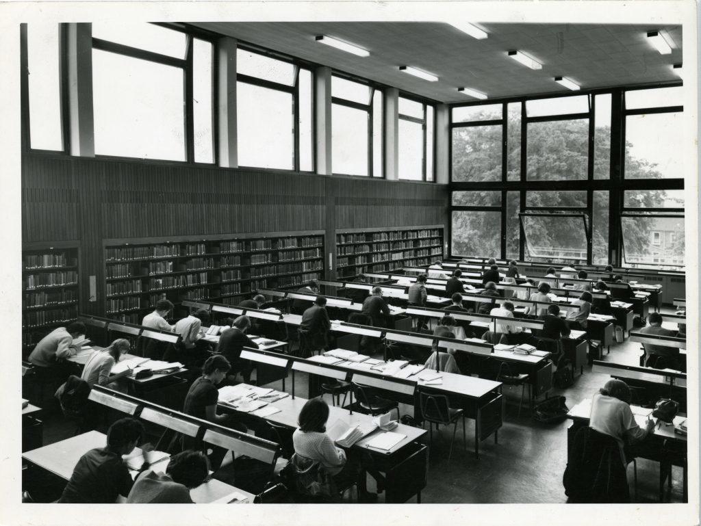 University library, 1967