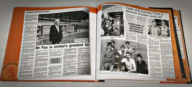 The book tells the story from the club's and the fans' side as the remarkable run to the final progressed.