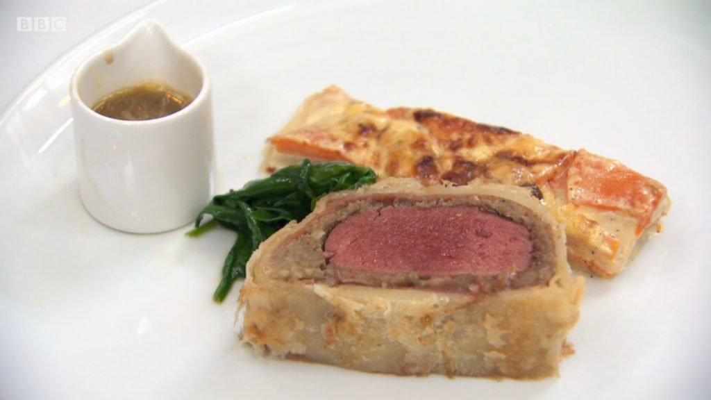 Brodie's venison wellington.