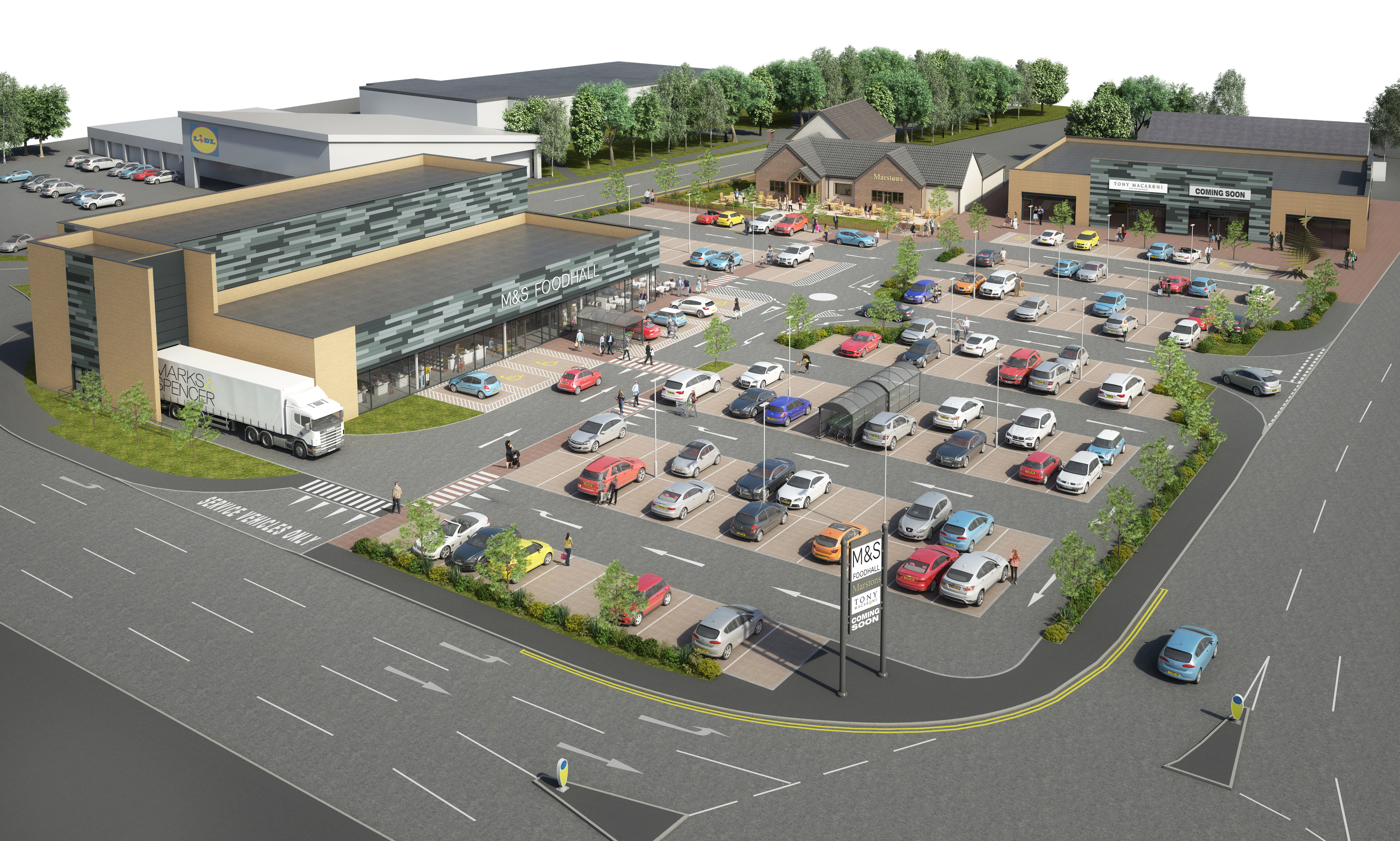 An artist's impression of how Glenrothes will look.