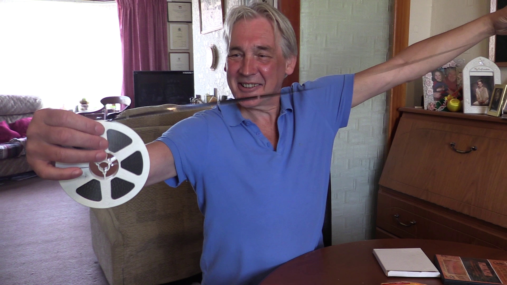 Graham Duncan shows how his films were put together in the pre-digital age.