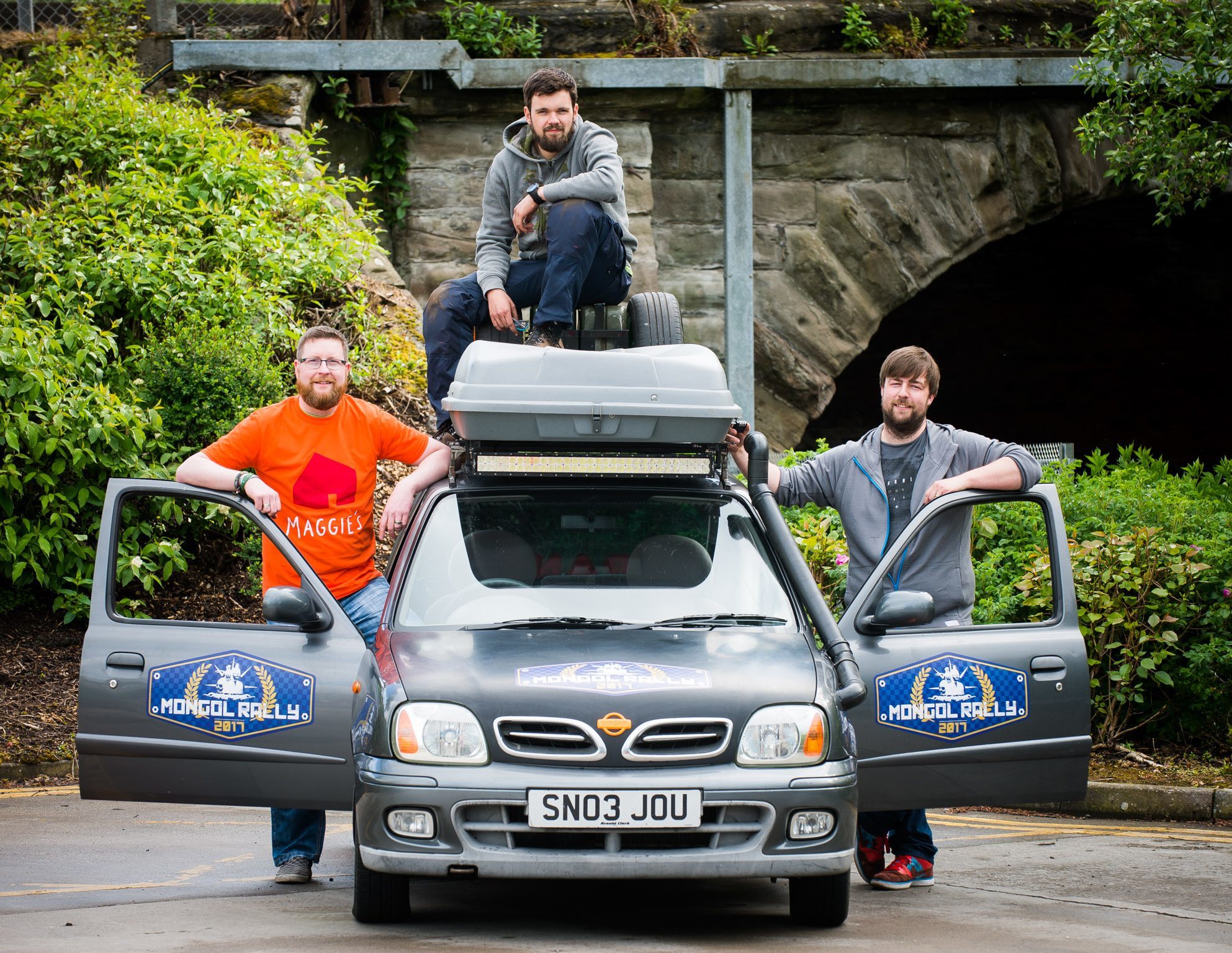 From left, Scott Lauder, Alan Mann and Euan Simpson.