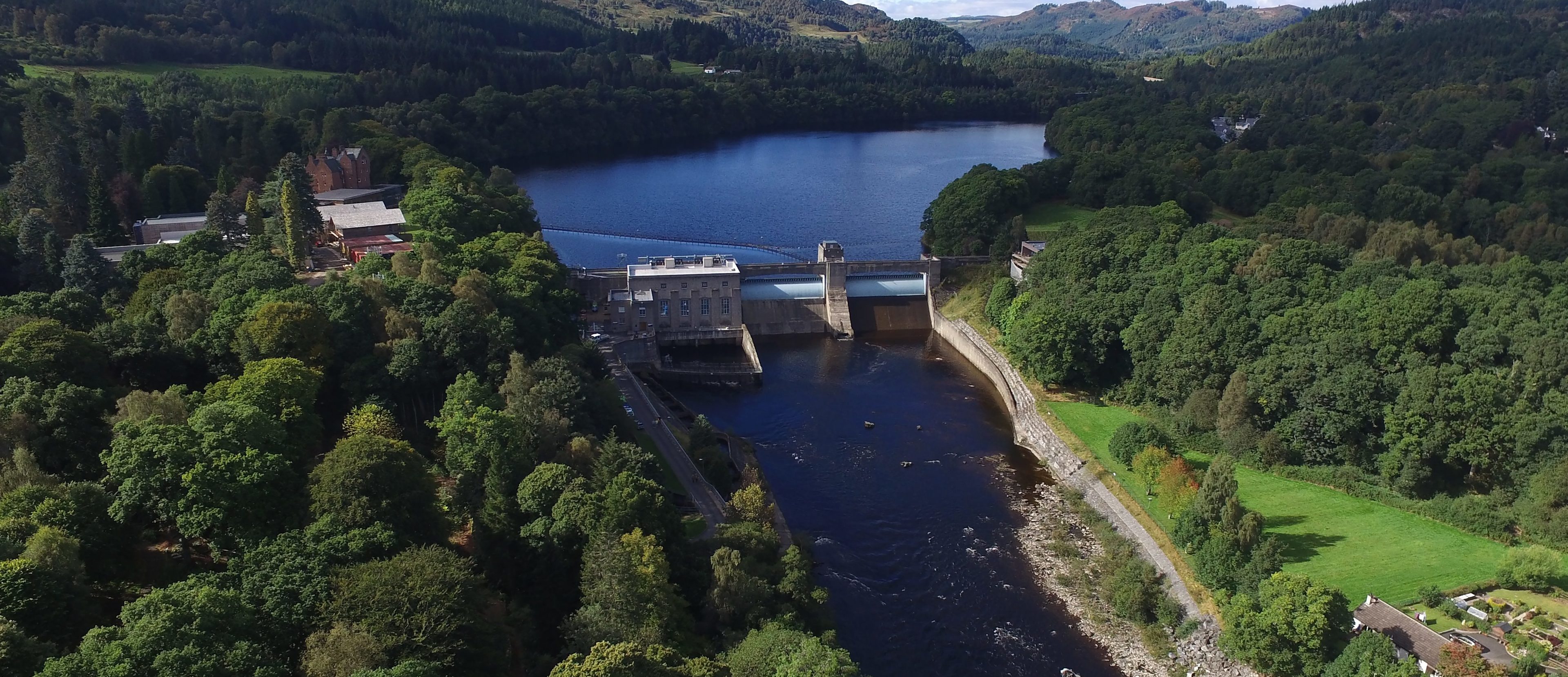 Pitlochry Dam.