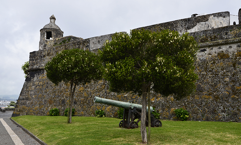 Festung Sao Bras in Ponta Delgada, Azoren
