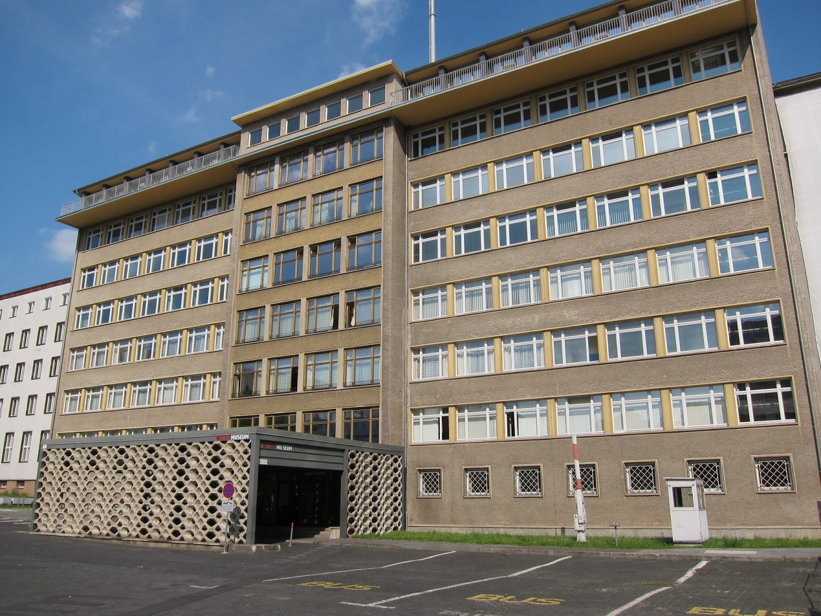 The former Stasi HQ in Berlin.