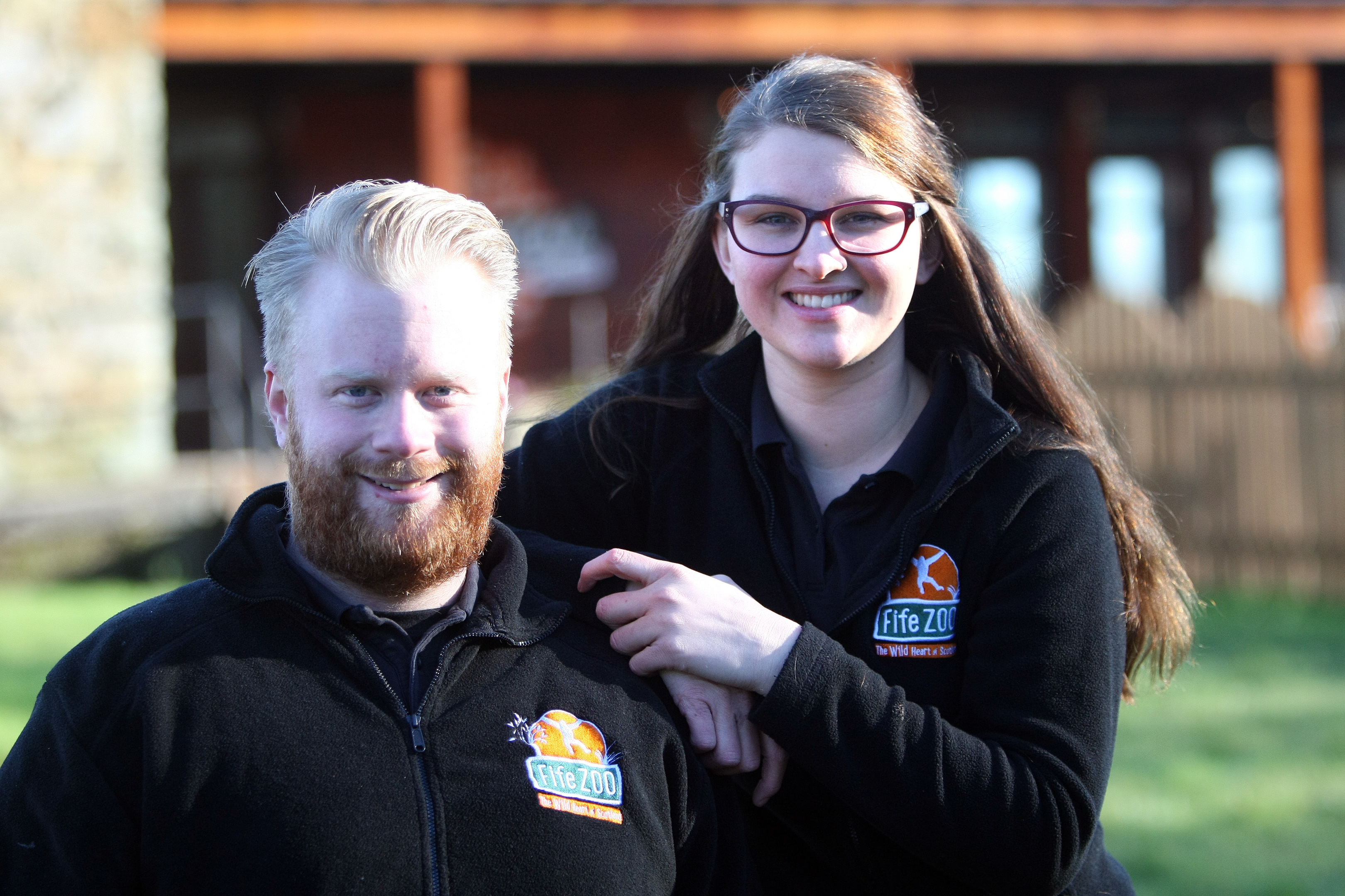 Fife Zoo owners Briony Taylor and Michael Knight