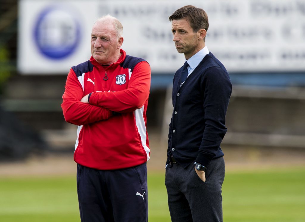 Gerry McCabe is currently on the coaching staff at Dens.