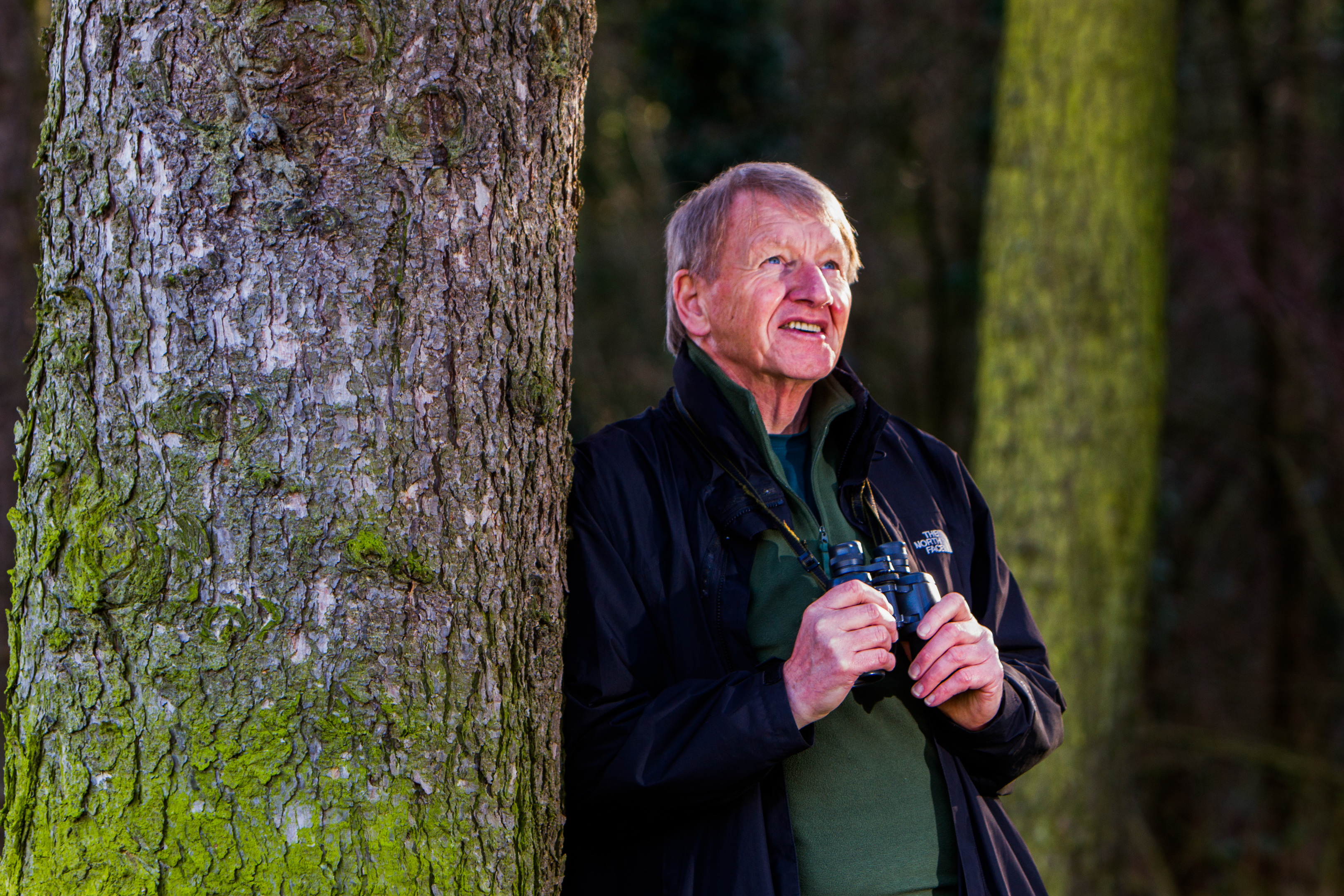 Jim, at home in the Scottish countryside.