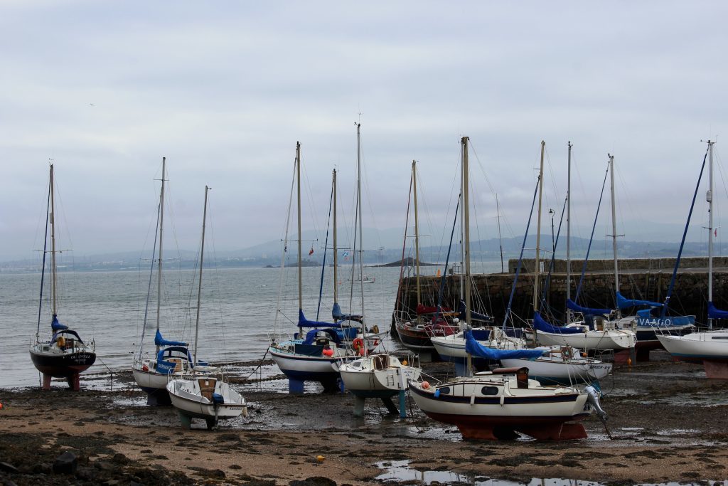 4 - Yachts in Aberdour harbour - James Carron, Take a Hike