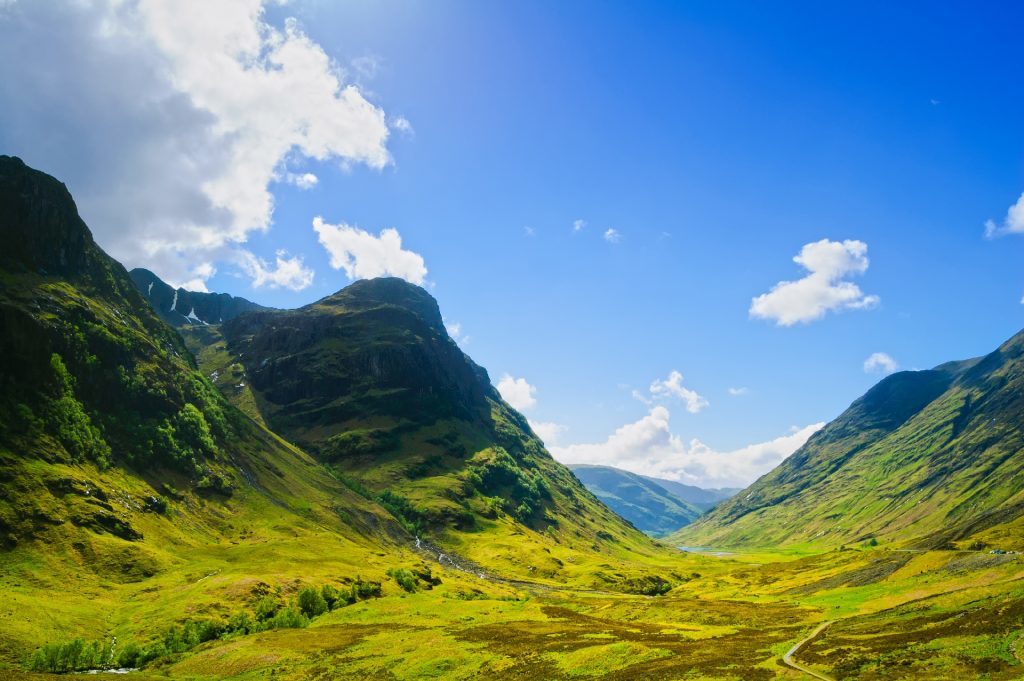 Glencoe features in many films including Rob Roy and James Bond.