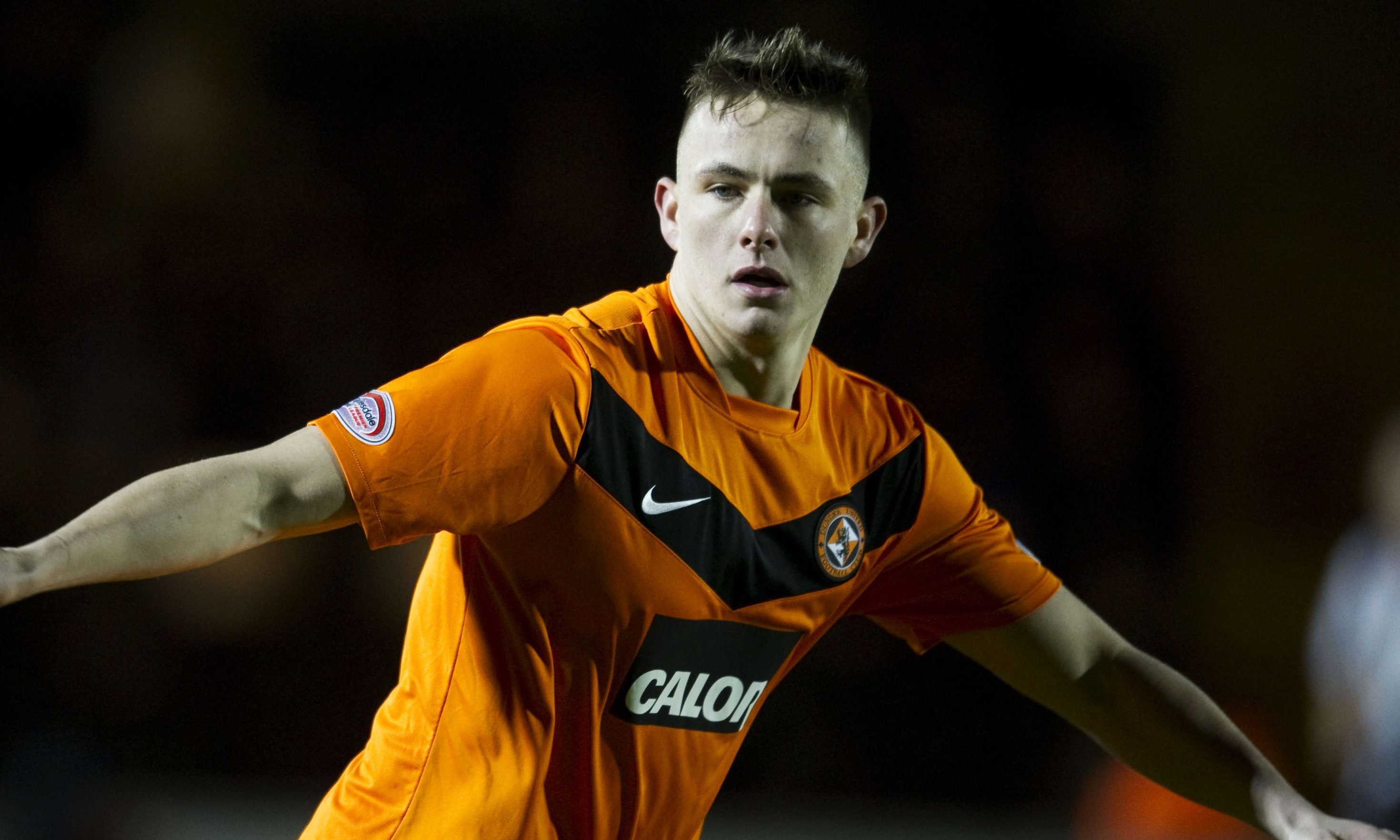 Scott Allan in his Dundee United days.