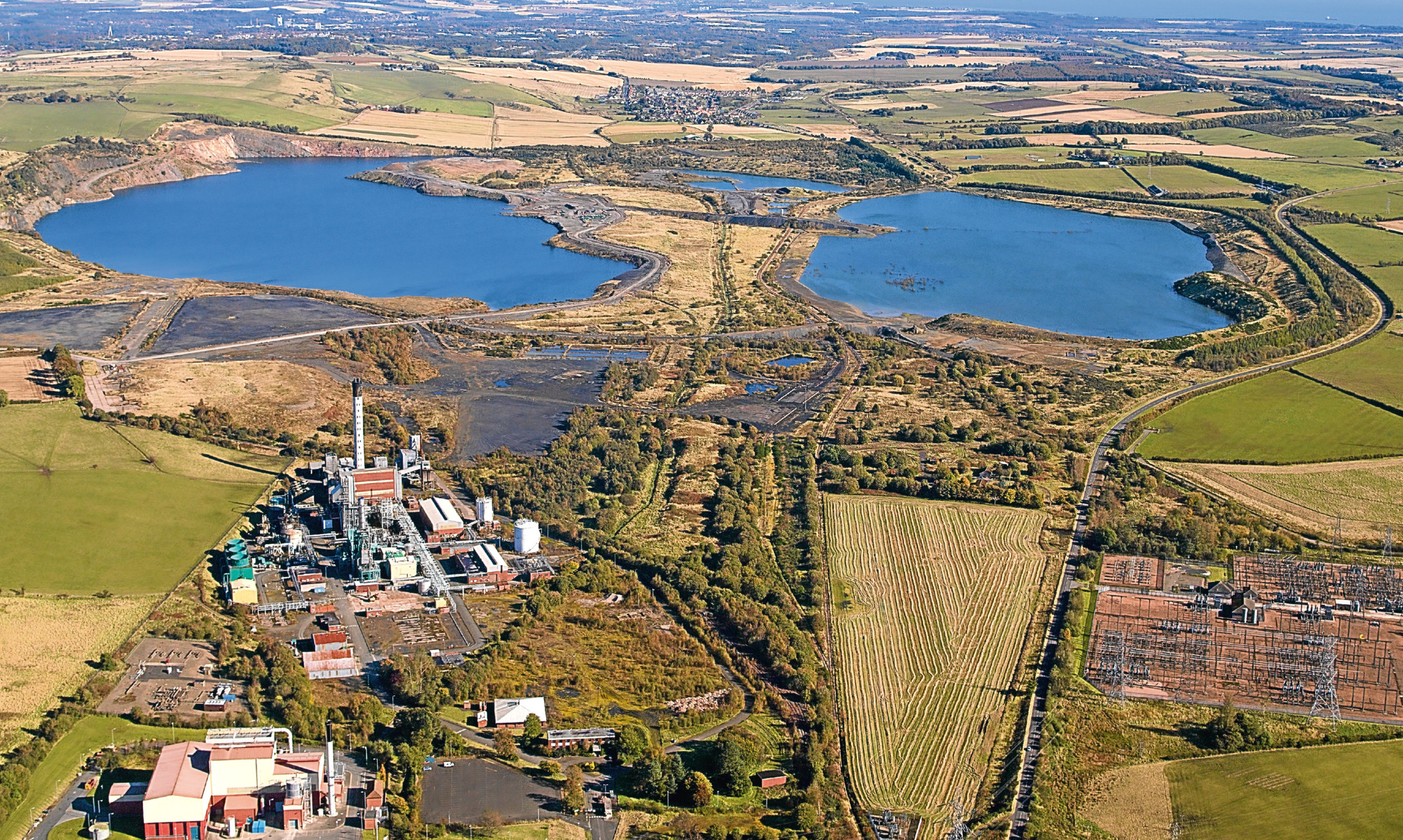 The former opencast site at Westfield