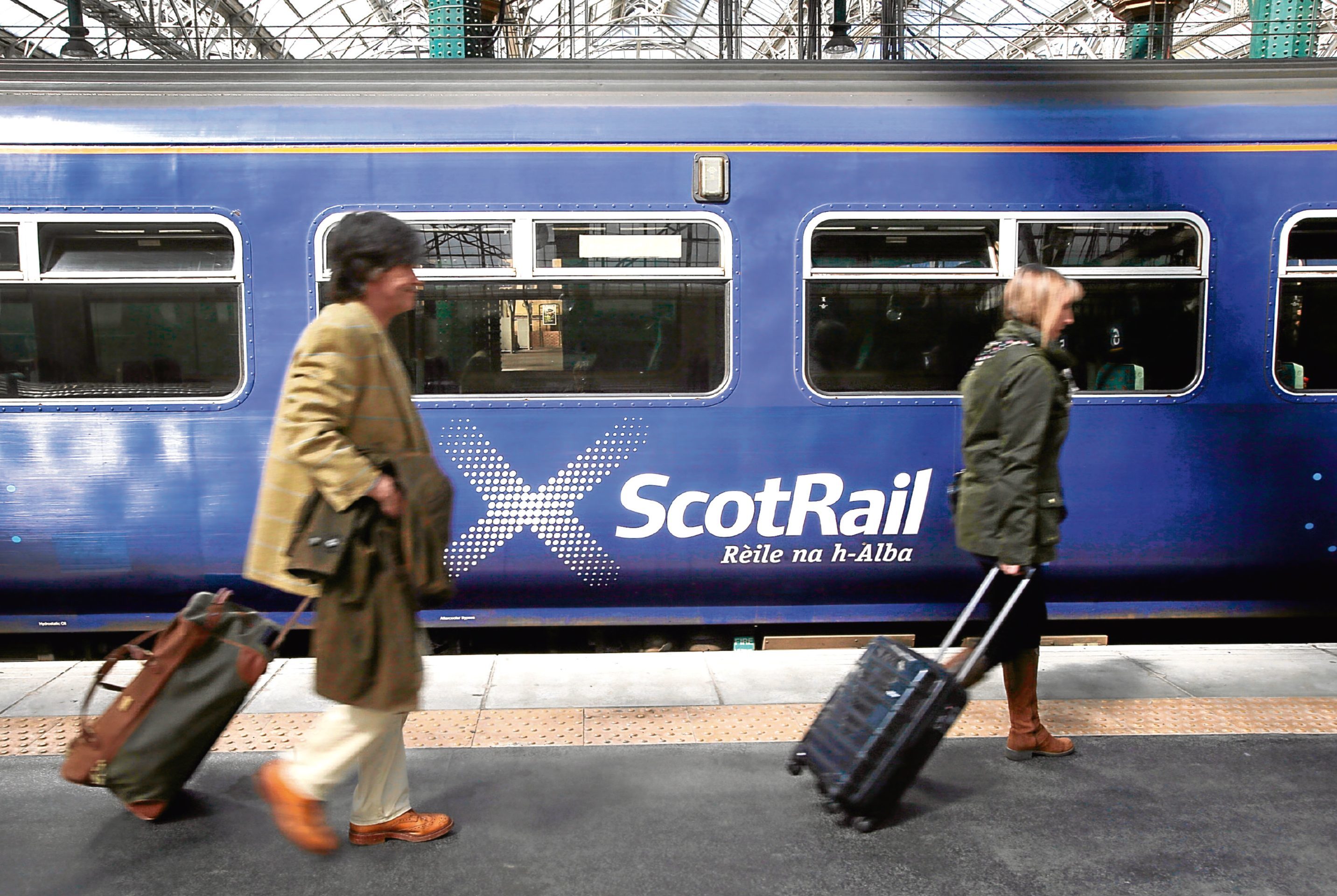 Train staff will be encouraged to use one of 230 body cameras that ScotRail is buying.