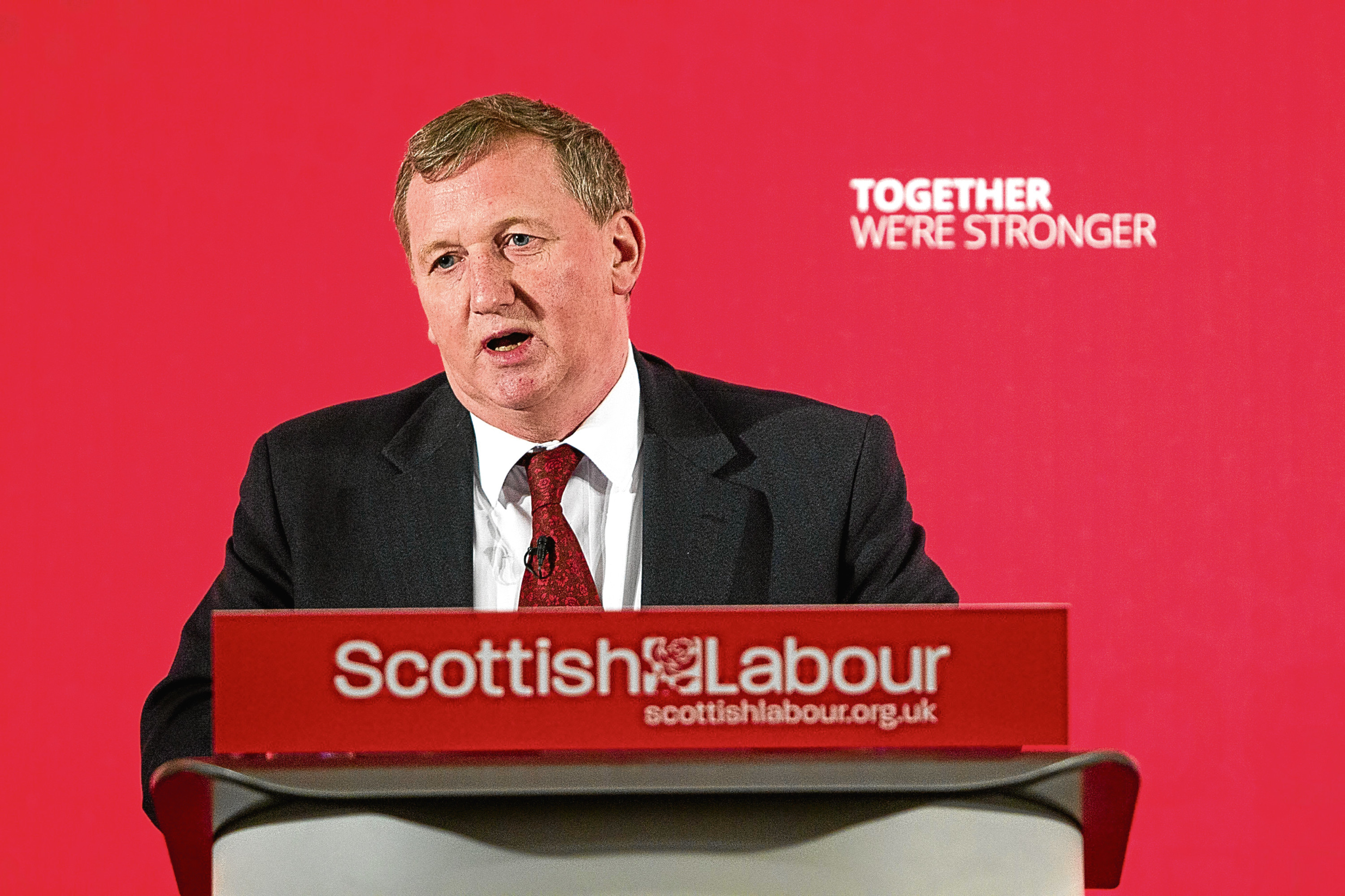 Alex Rowley is interim Scottish Labour leader