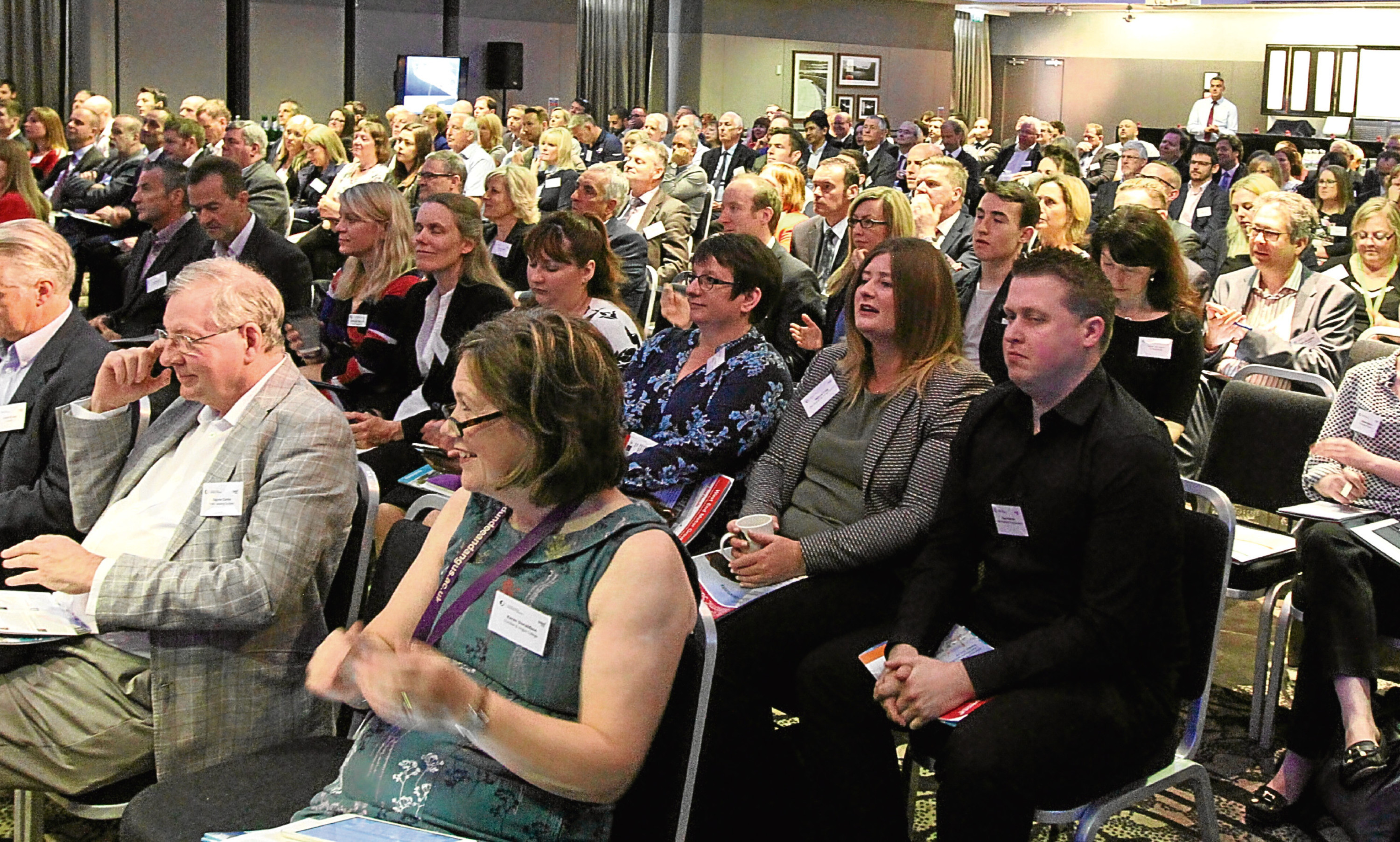 Scores of local business leaders turned out for the Dundee Economic Summit