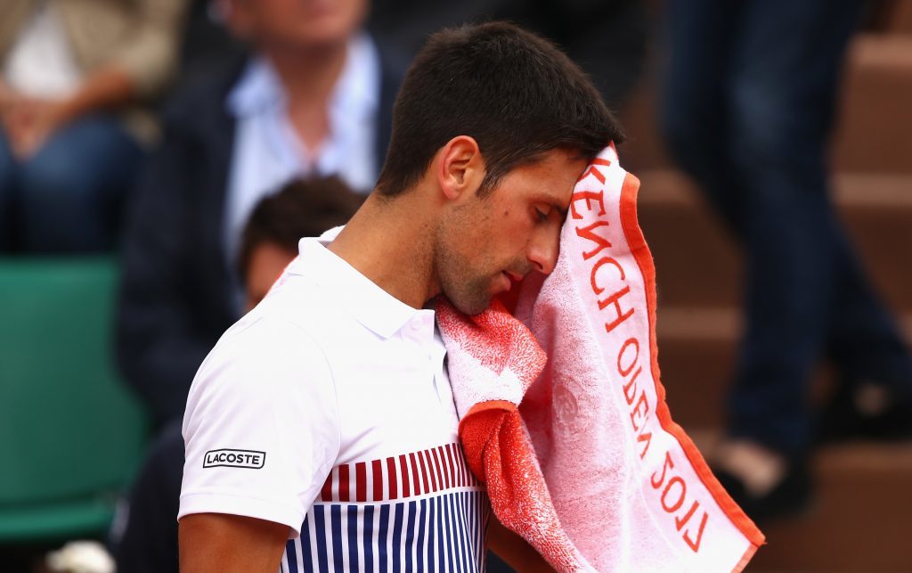 It's been hard work for Novak Djokovic of late.