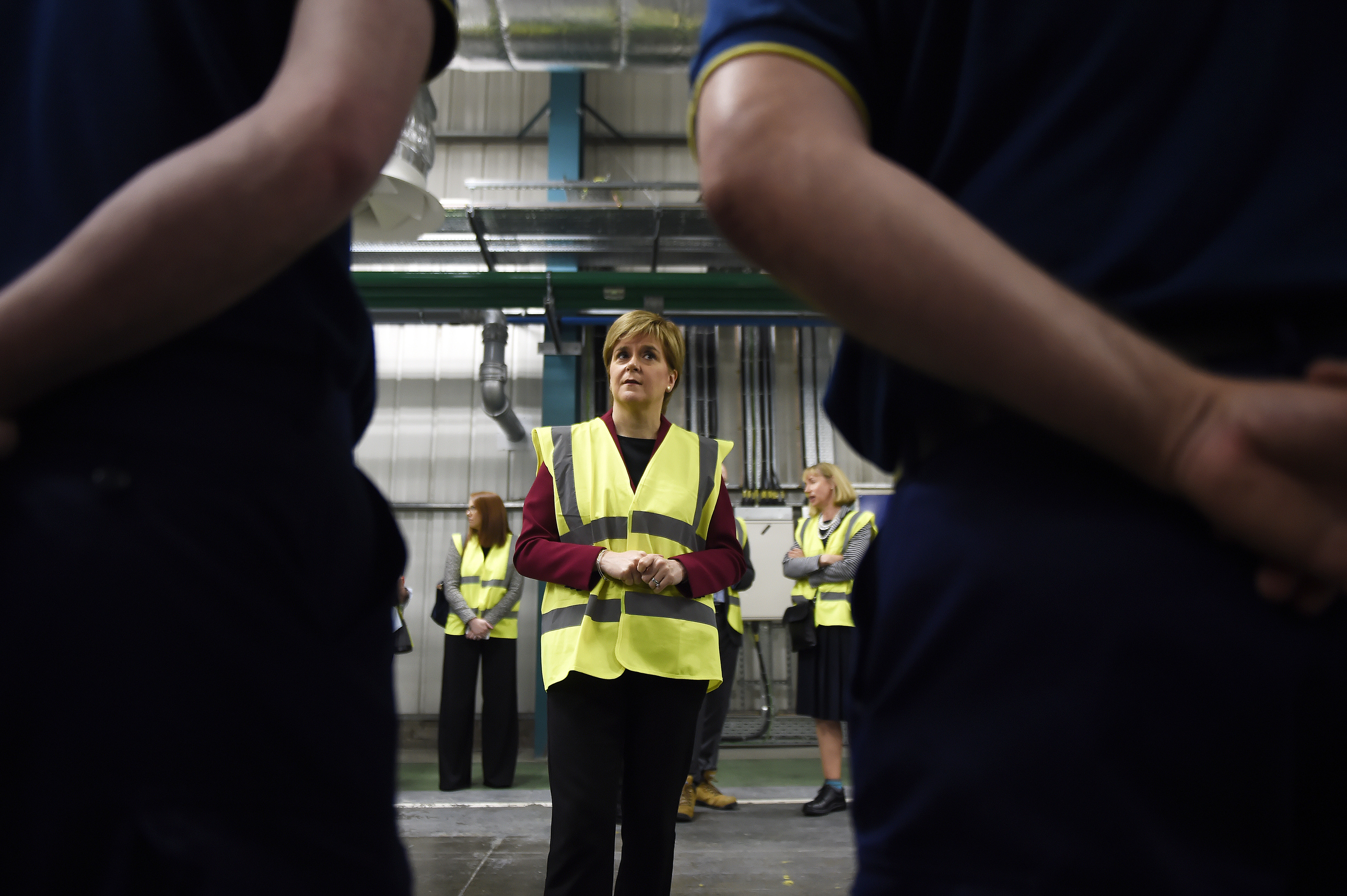 Nicola Sturgeon has said her government will help those affected by the job cuts to find alternative employment.