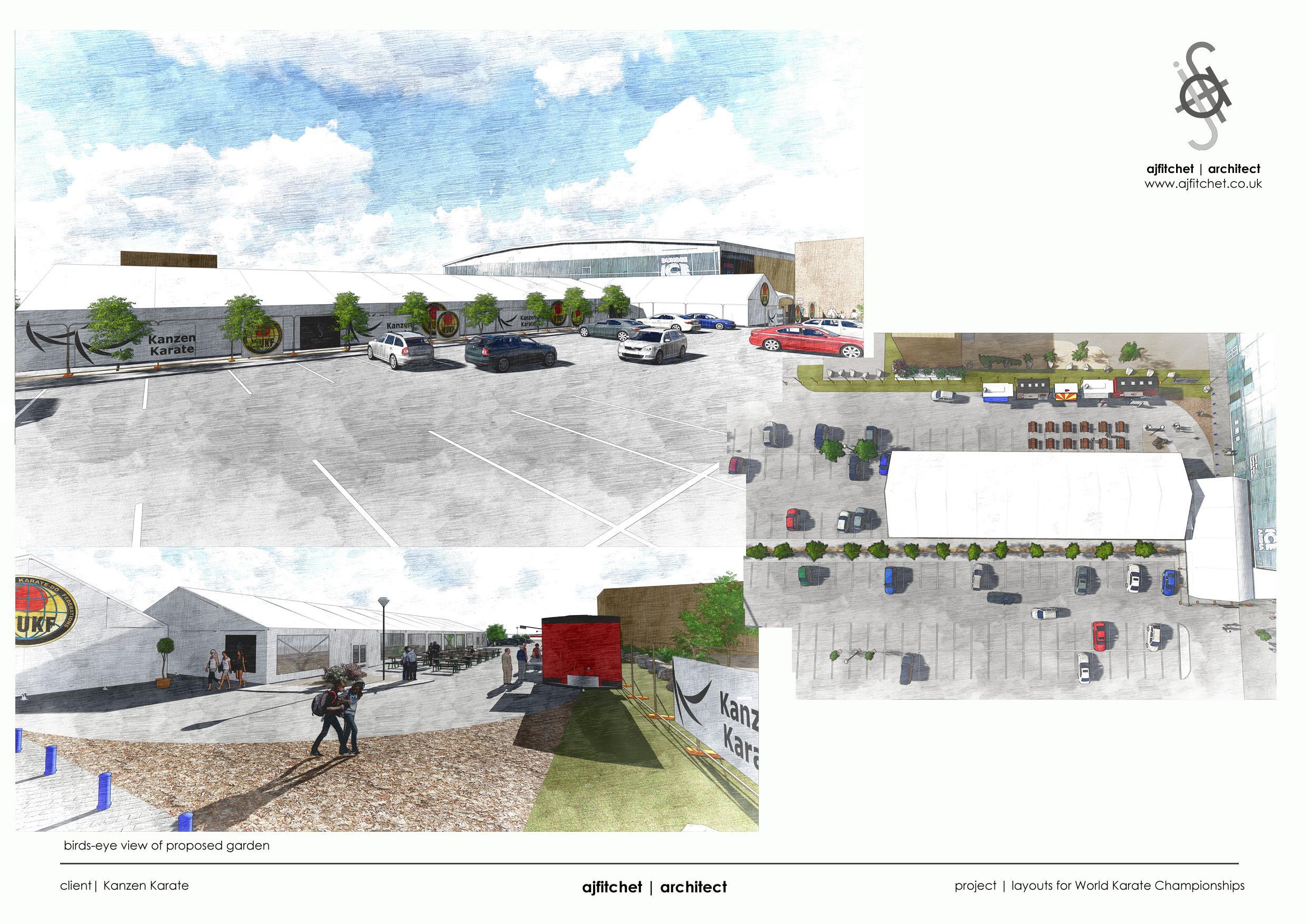 Plans for the marquees at Dundee Ice Arena