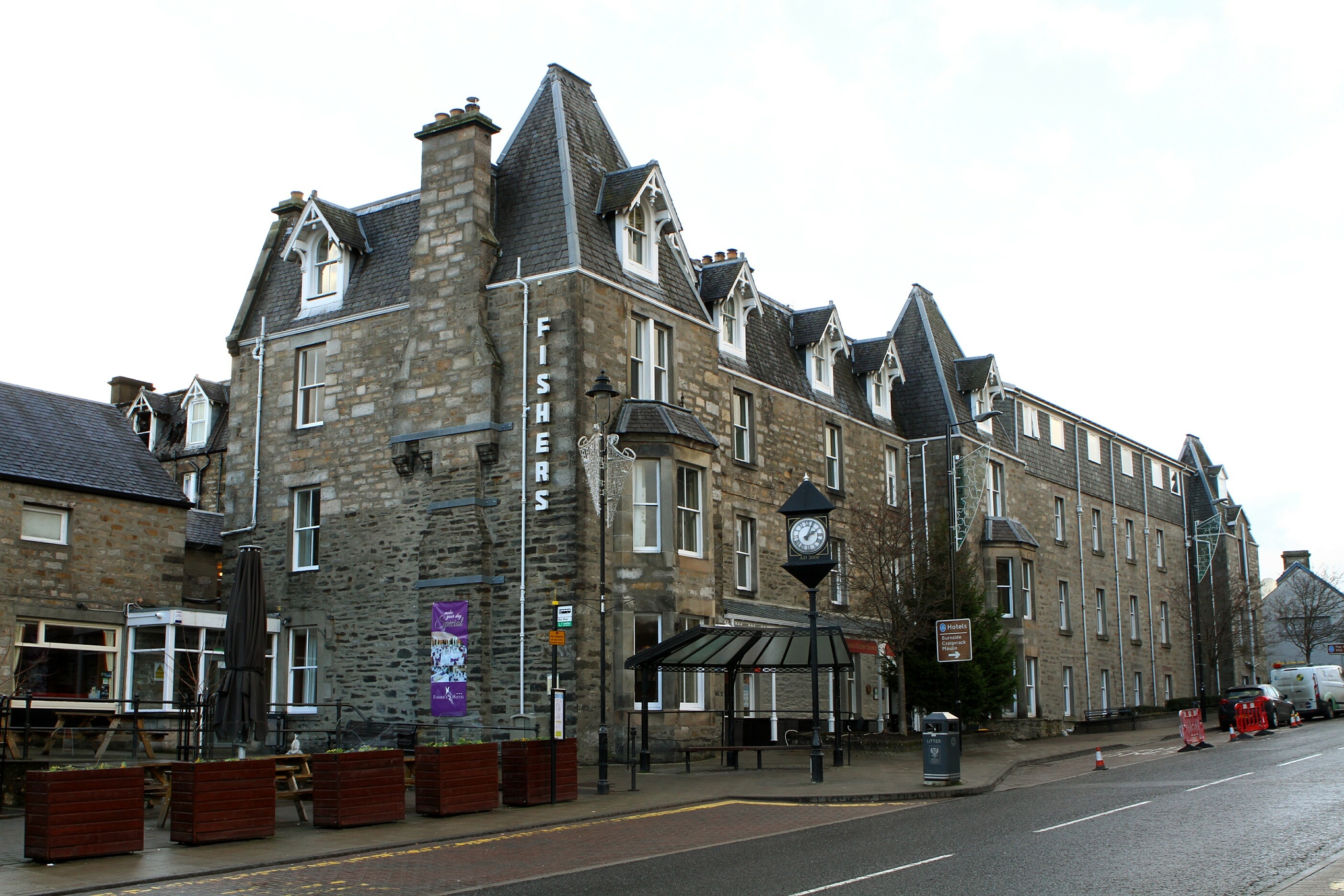 The Fisher's Hotel in Pitlochry.