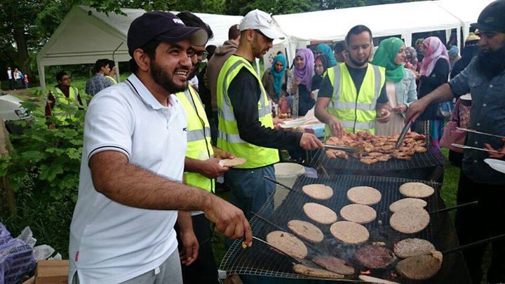 The event is a celebration to mark the end of Ramadan.