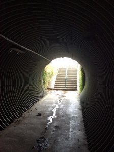 The current underpass at Loch Leven