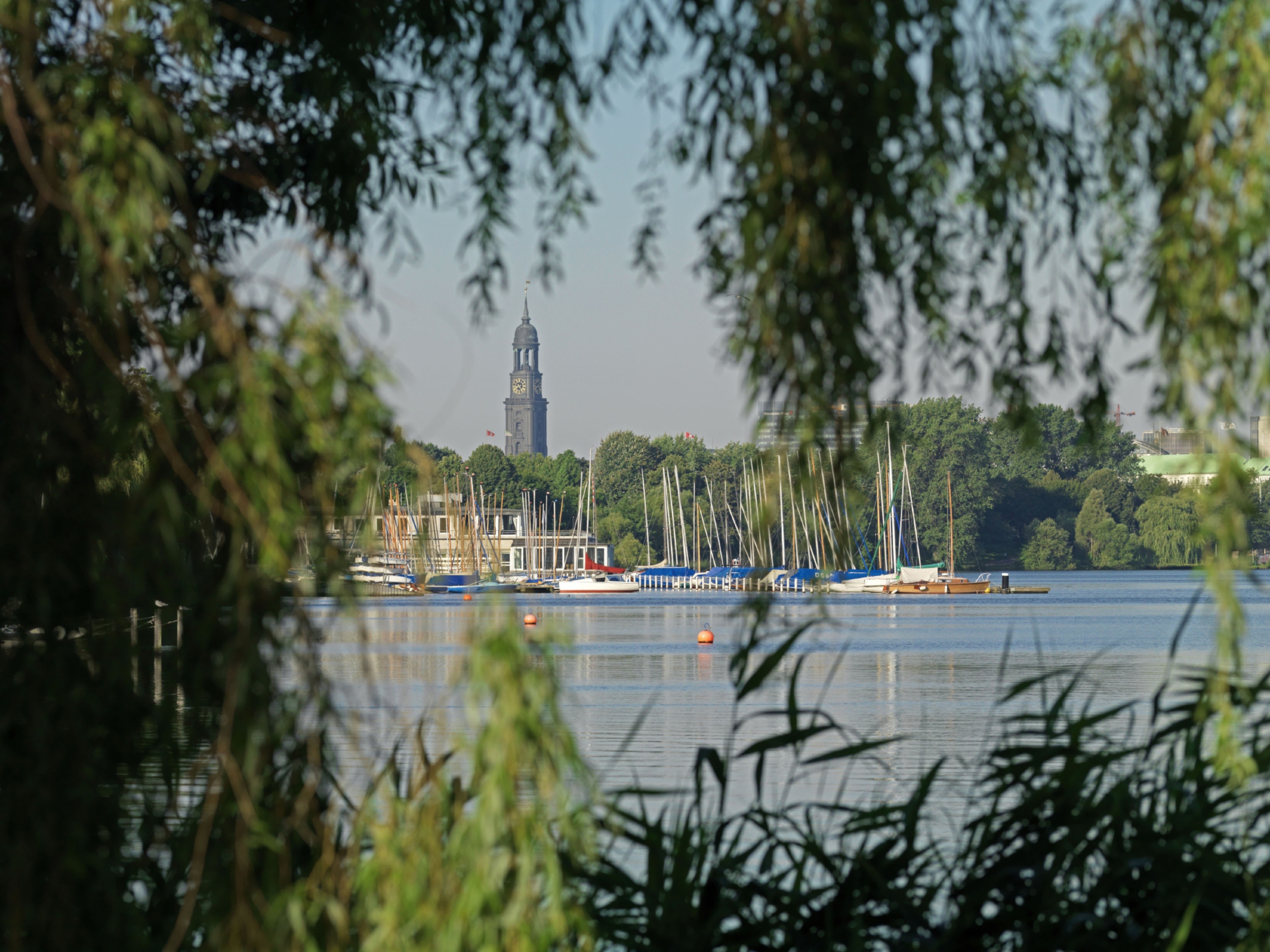 Aussenalster in Hamburg.