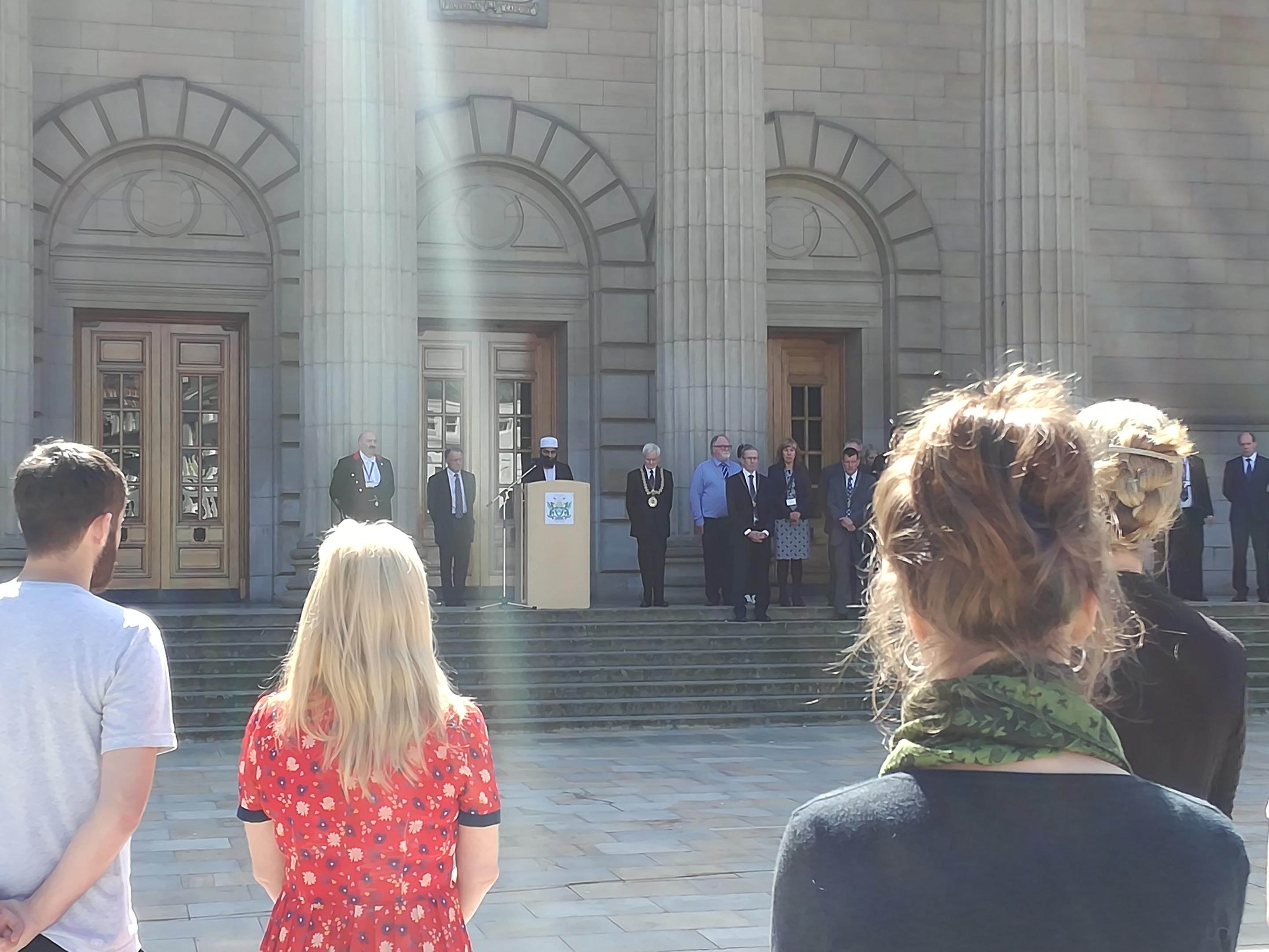 Minute's silence for Grenfell Tower victims is held in Dundee.