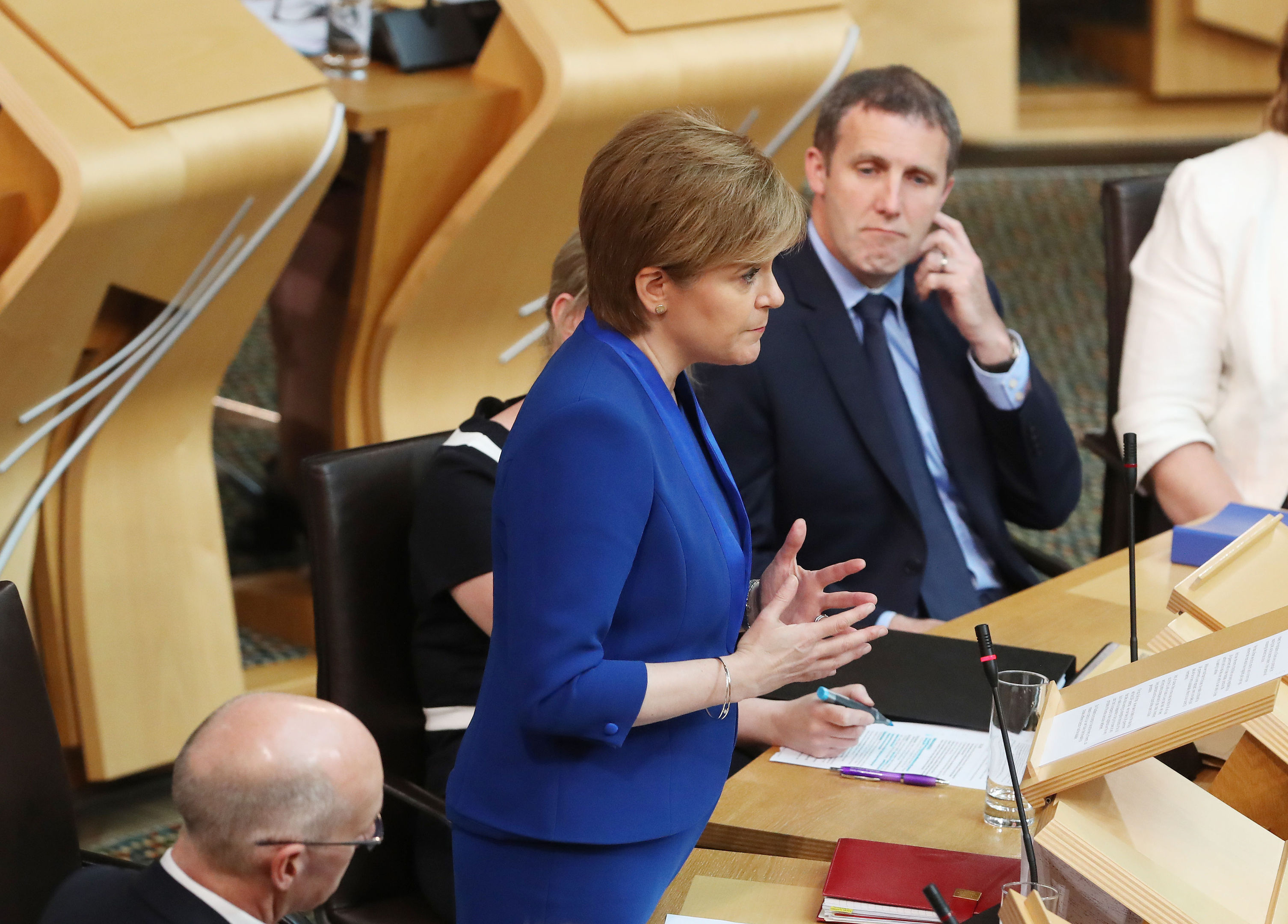 The First Minister has been reflecting on her plans for a second vote following the General Election.