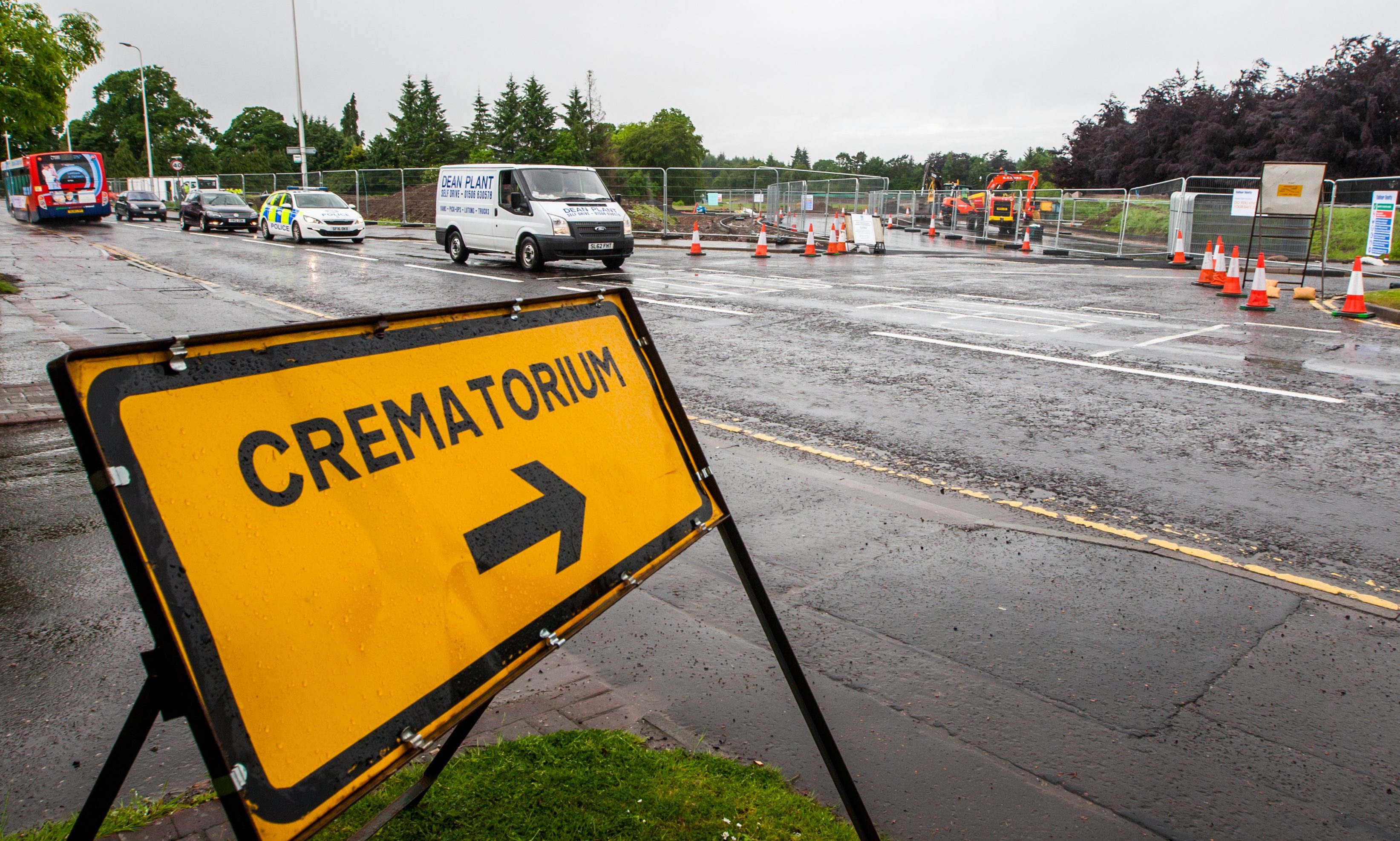 Work begins on Perth Crematorium.