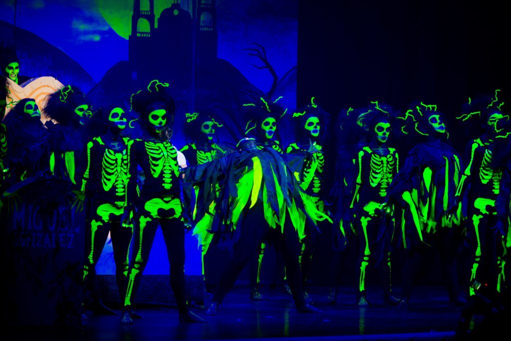 Dingwall Academy performs "Day of the Dead".