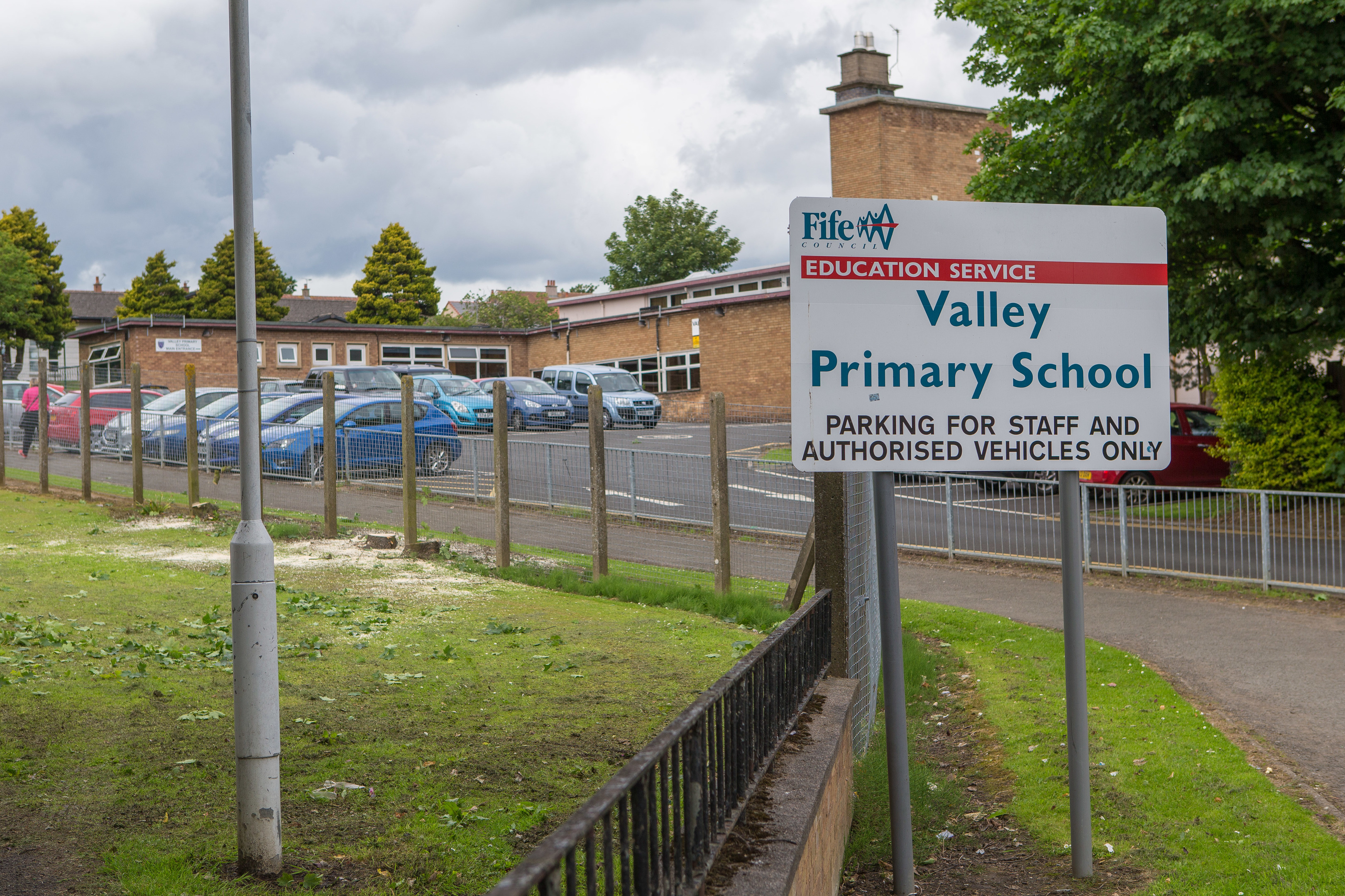 Valley Primary School in Kirkcaldy.
