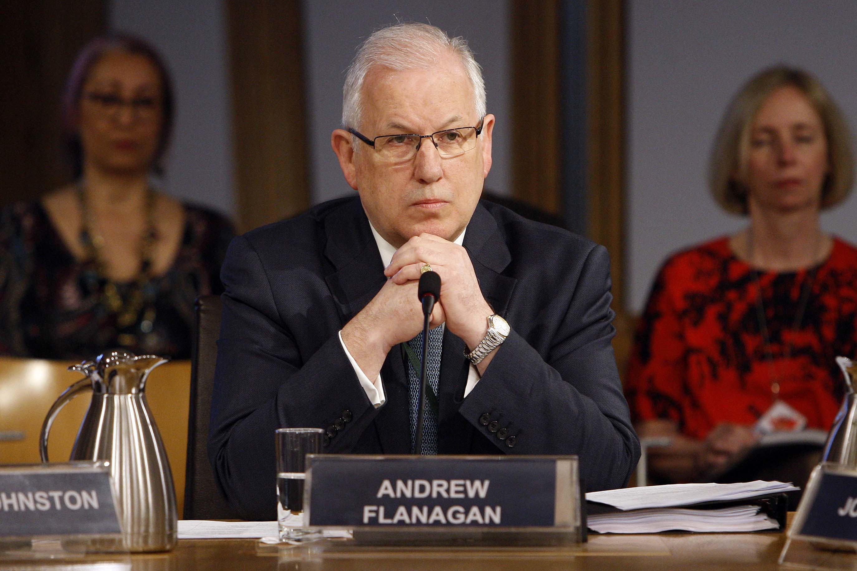Andrew Flanagan, Chair of the Board, Scottish Police Authority appears before the Public Audit and Post-legislative Scrutiny Committee.