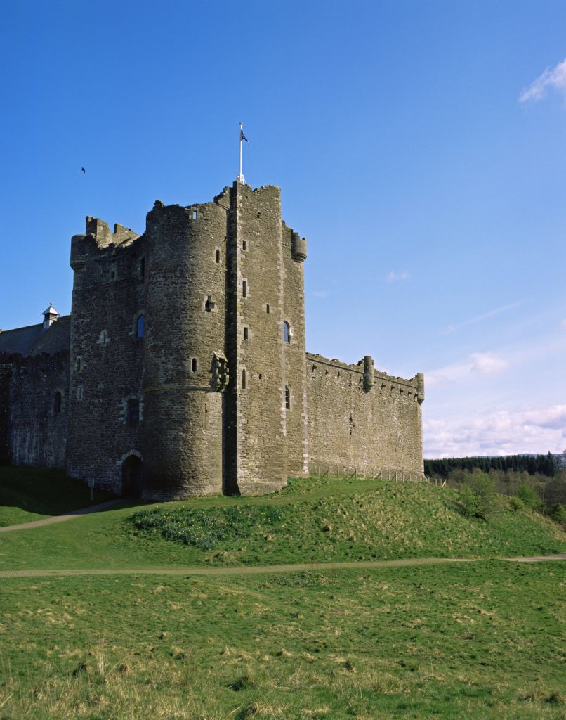 Doune Castle in Stirlingshire.