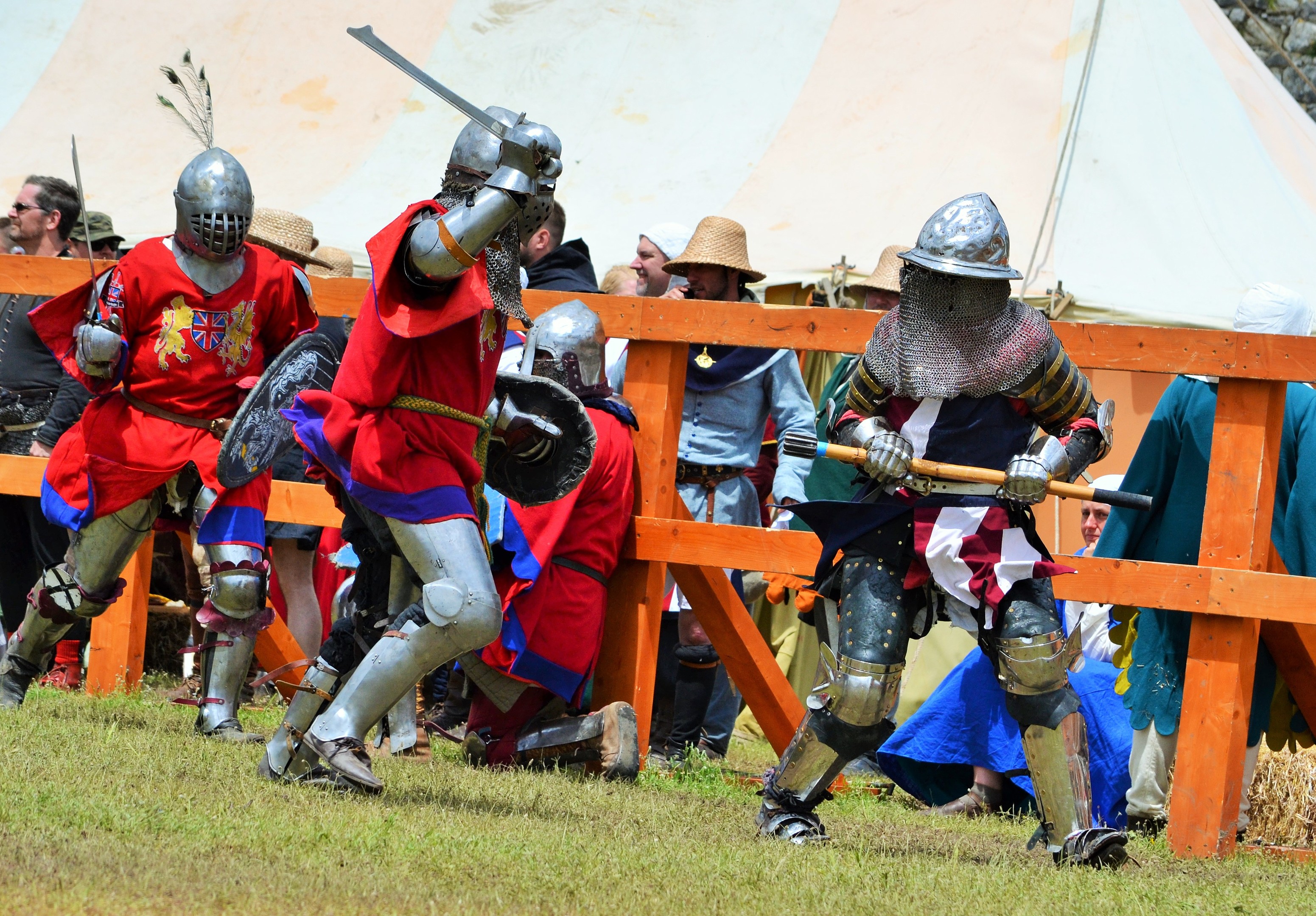 Battle Heritage in action.