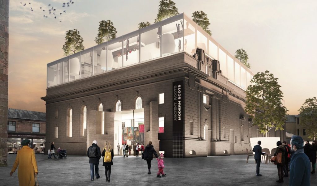 One of the five visions for Perth City Hall.