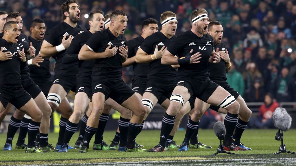The Haka in action