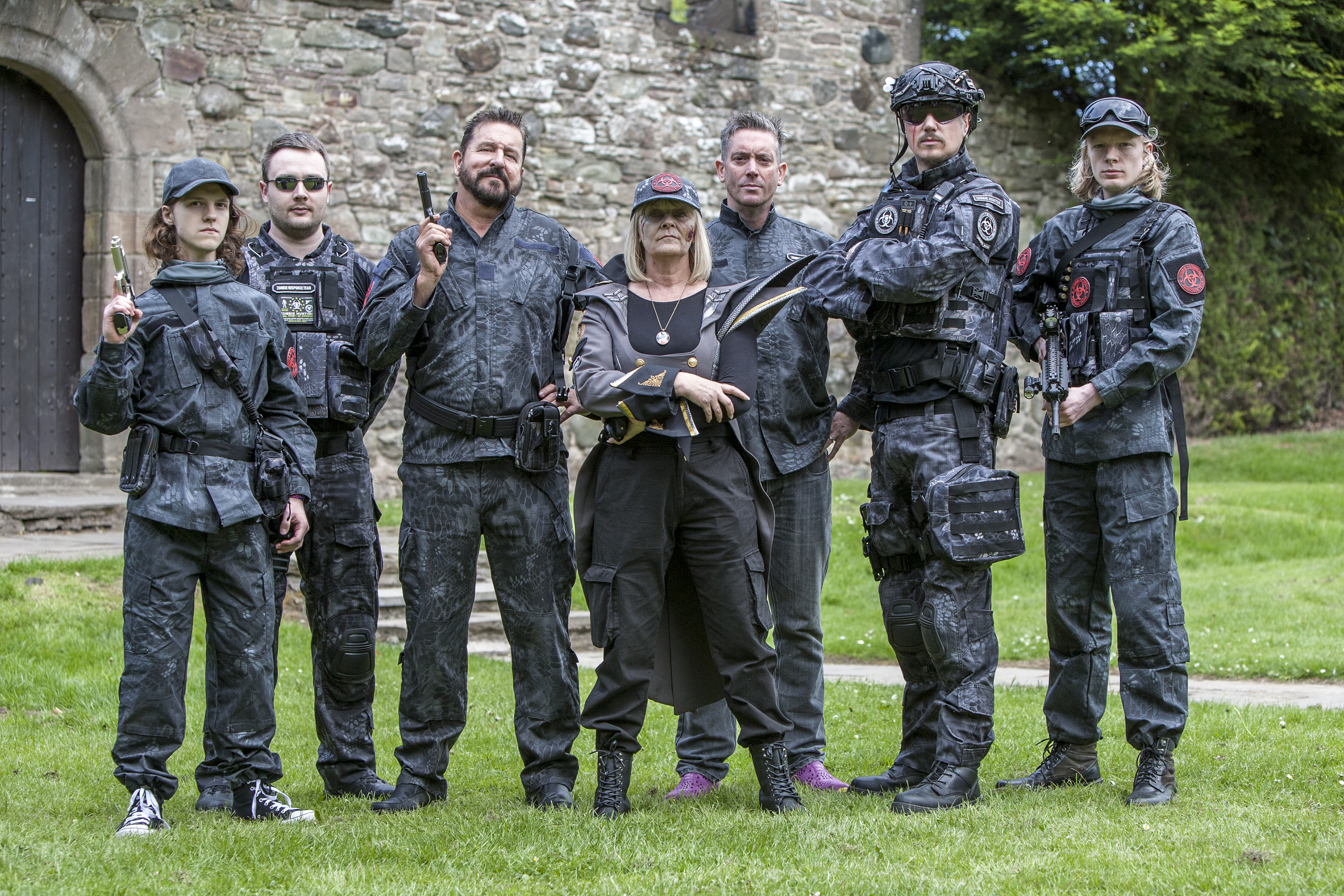 The Zombie Outreach Response Team from last year's event.